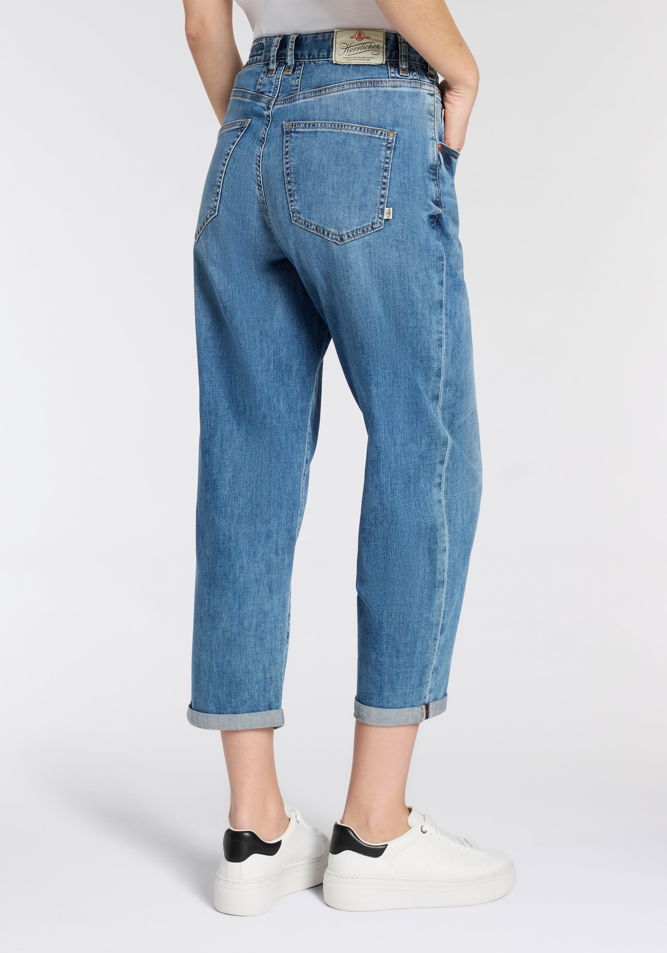 Herrlicher Straight-Jeans "Brooke Denim Light" krempelbar günstig online kaufen