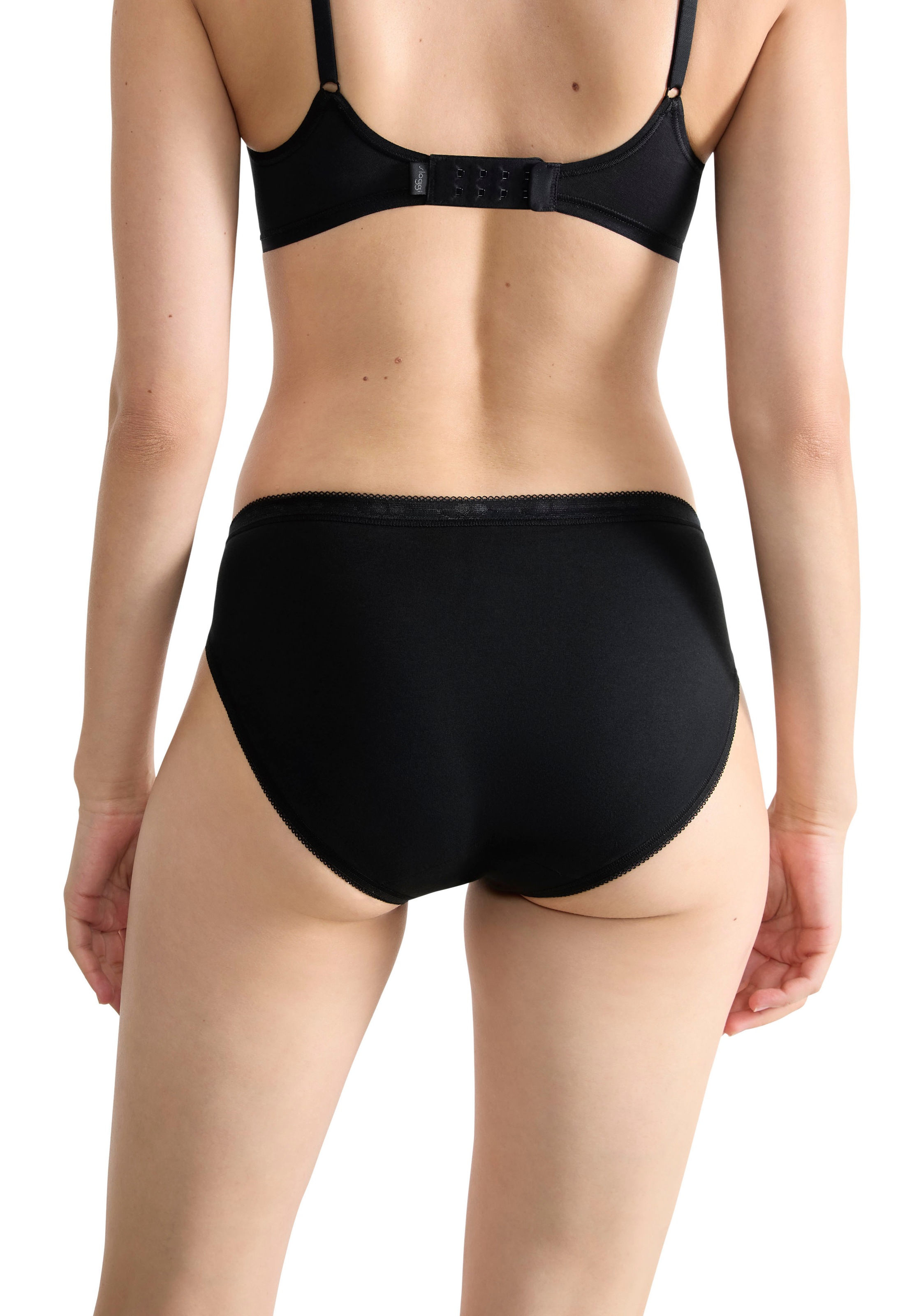 Thumbnail - sloggi Tai-Slip "Basic+" 2er Pack, perfekter Sitz, Baumwollmix, elastisch, weiche Nähte