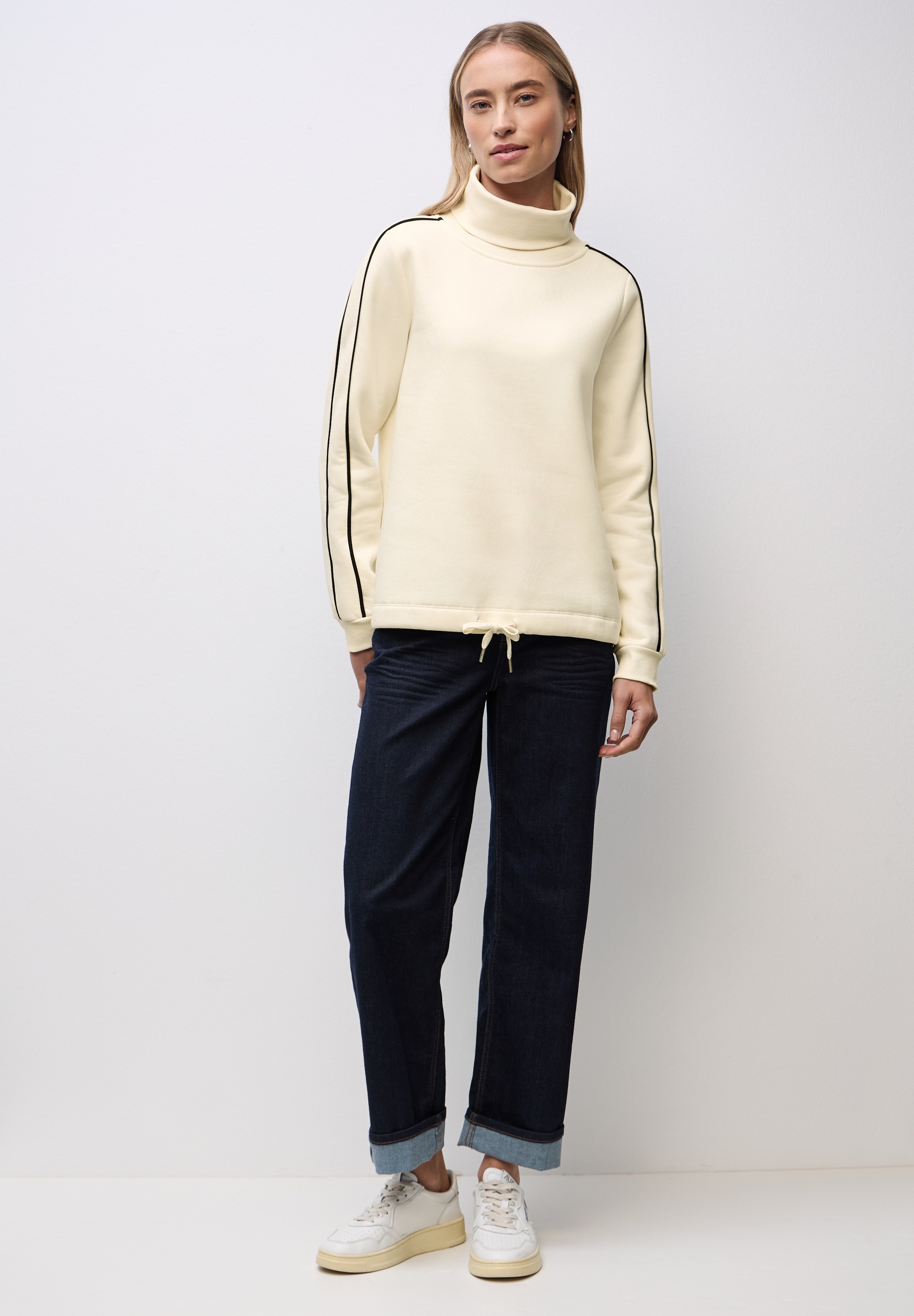 Thumbnail - STREET ONE Sweatshirt, mit Stehkragen