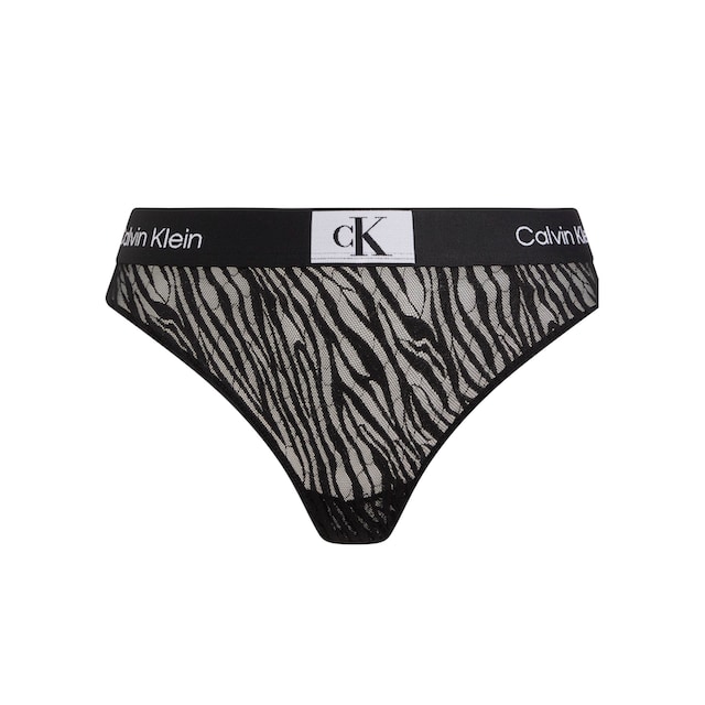 Calvin Klein T-String »MODERN THONG«, mit sportlichem Elastikbund | BAUR