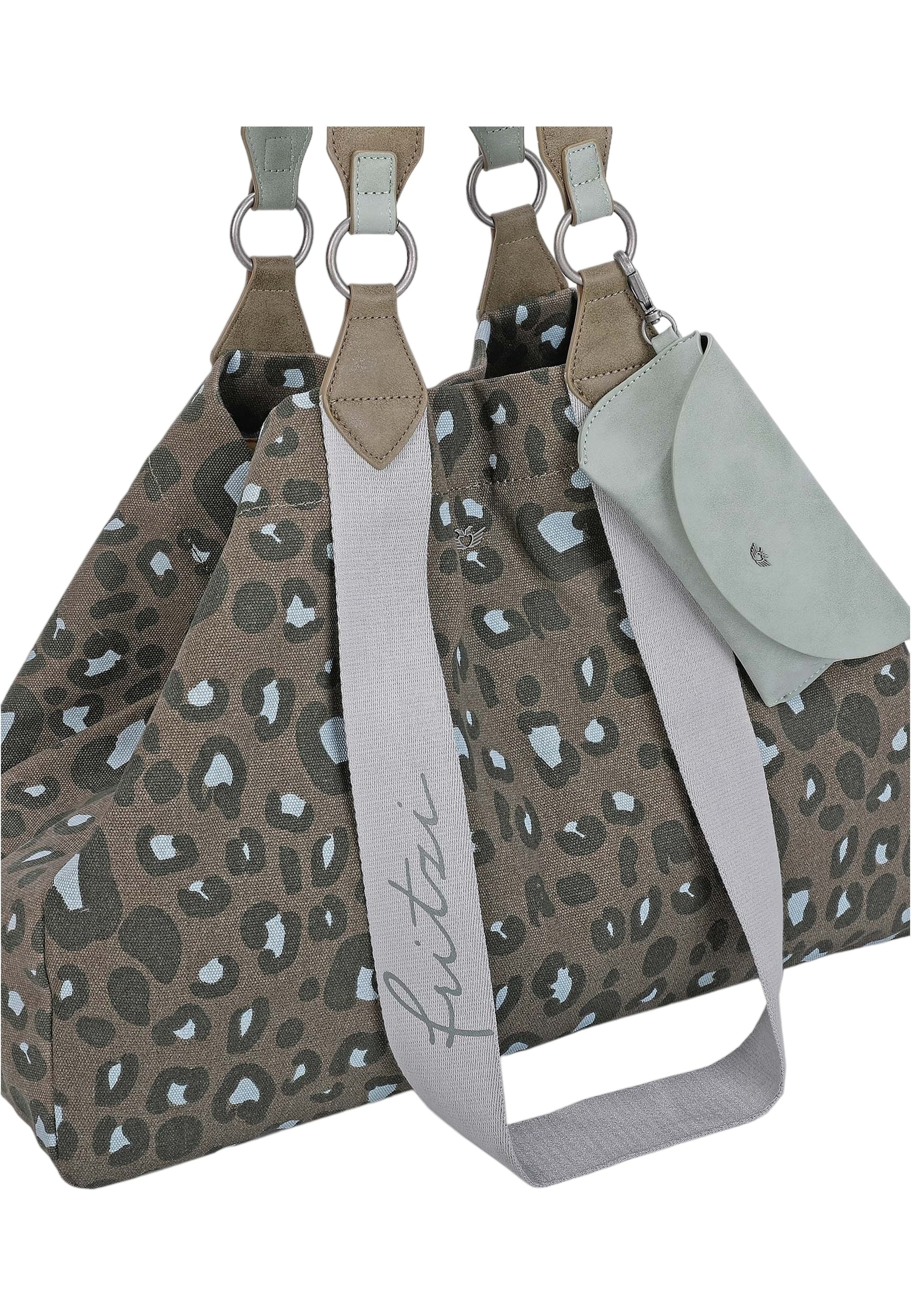 Fritzi aus Preußen Henkeltasche »Izzy«, aus veganen Materialien