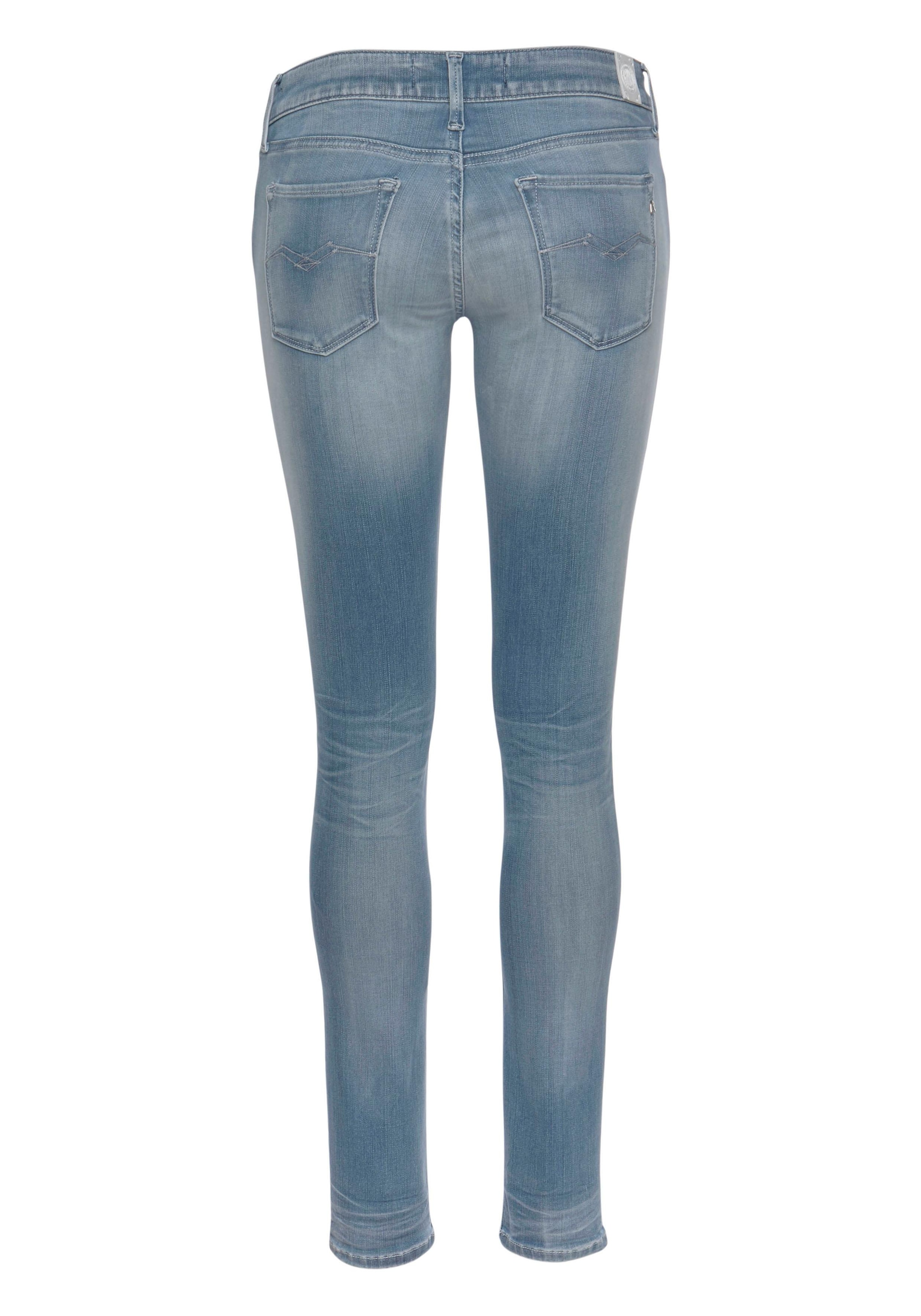 Replay Skinny-fit-Jeans »LUZ HYPERFLEX«, mit trendstarker Waschung