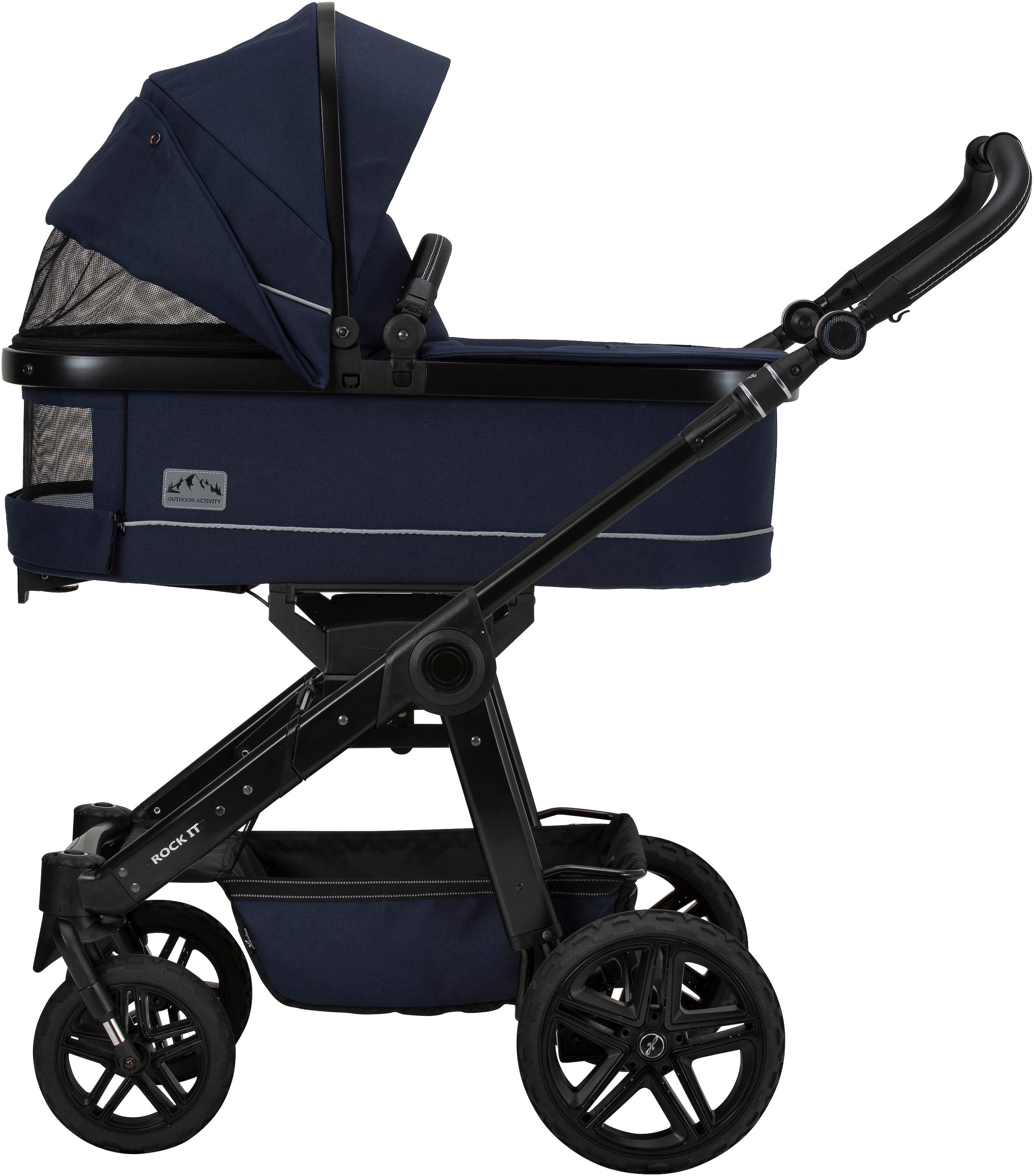 Hartan Kombi-Kinderwagen »Rock it Outdoor«, Lieferung ohne Adapter; Made in Germany