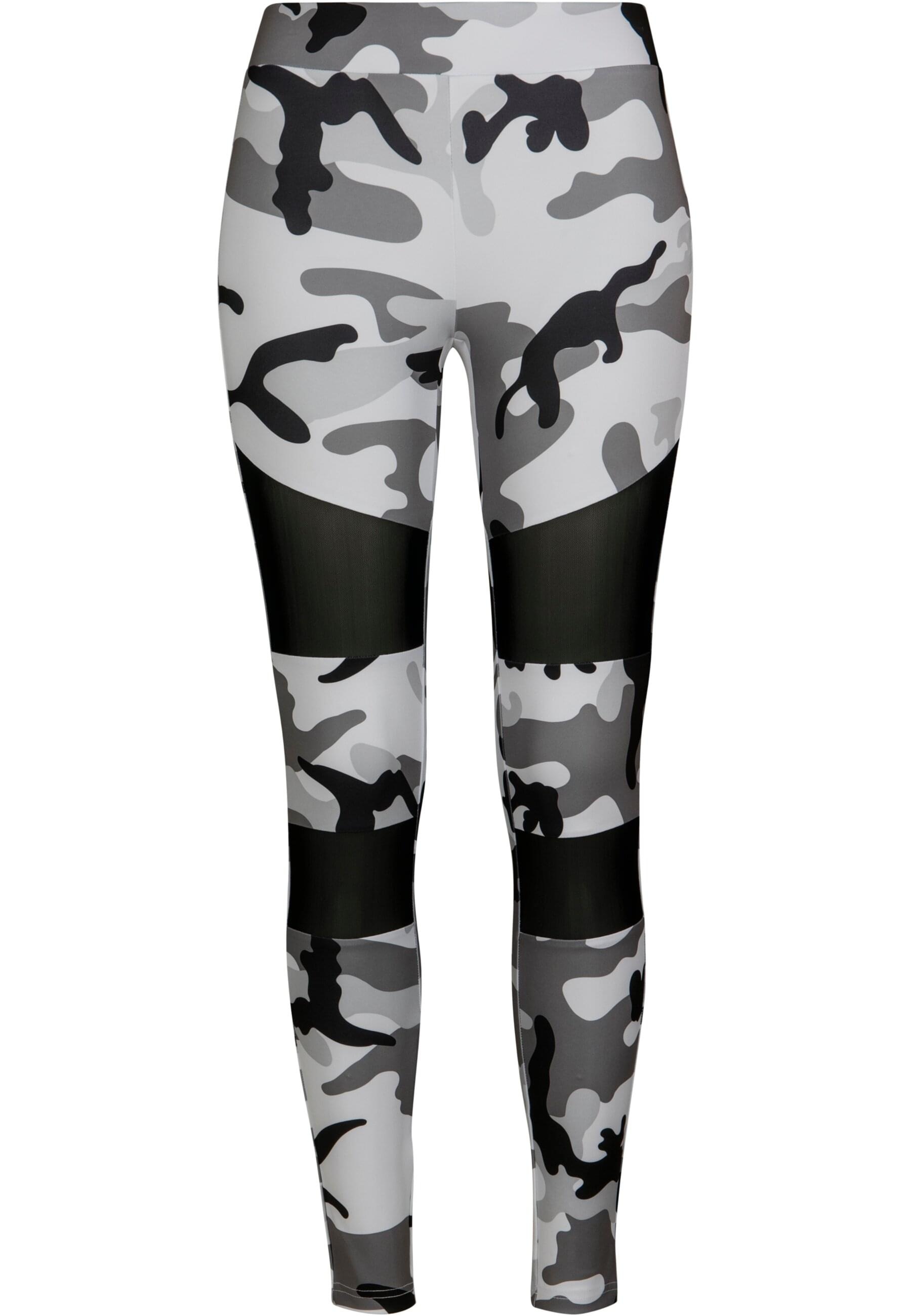 URBAN CLASSICS Leggings "Urban Classics Damen Ladies Camo Tech Mesh Leggings", (1 tlg.)