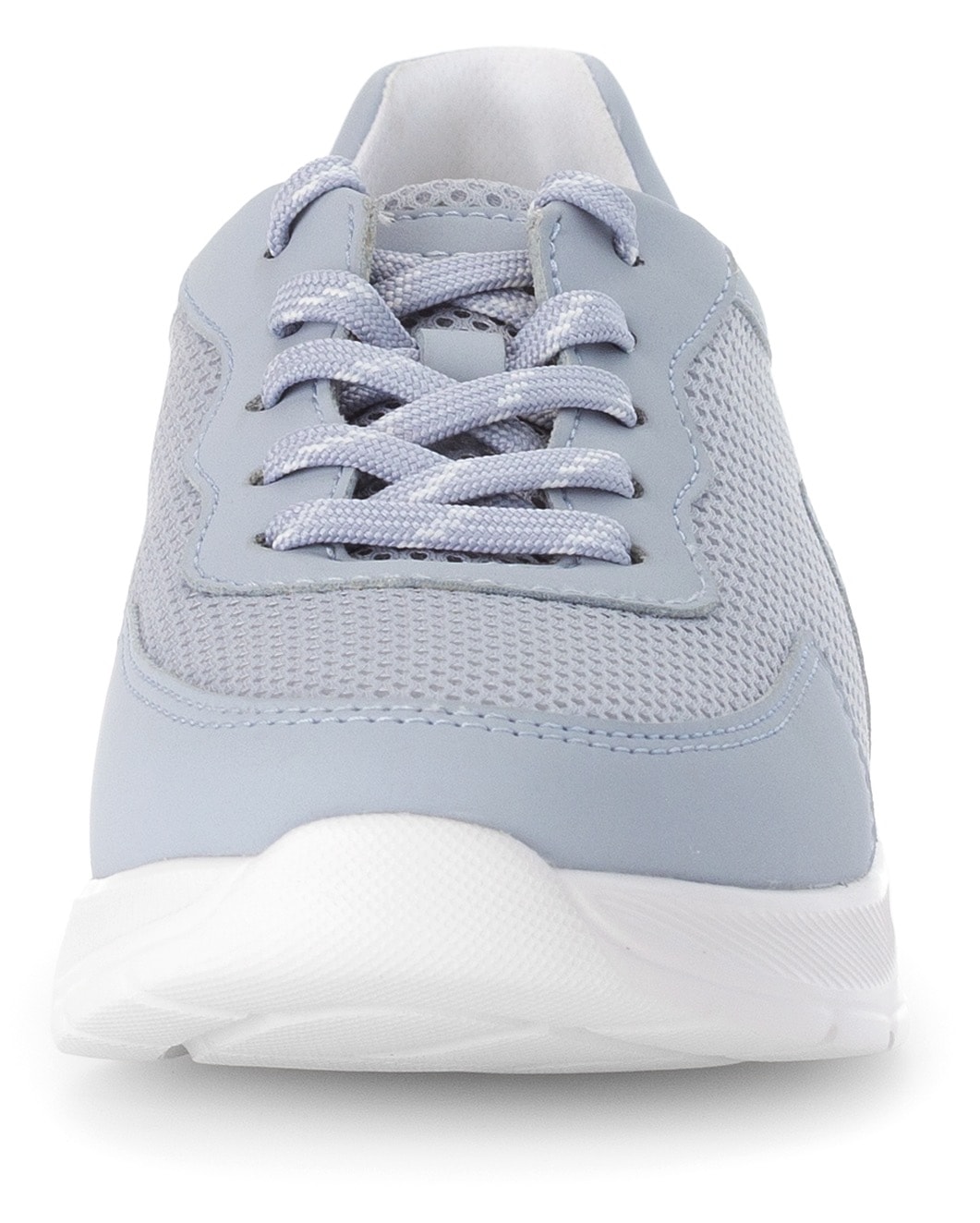 Gabor Rollingsoft Keilsneaker, Freizeitschuh, Halbschuh, Schnürschuh mit Wechselfußbett