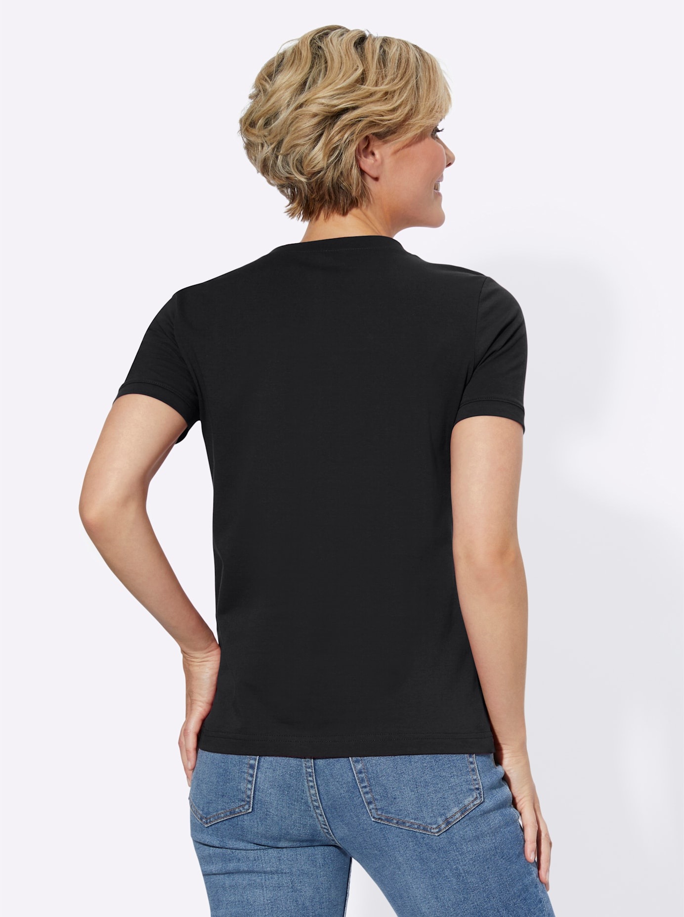 Casual Looks Kurzarmshirt "Shirt" 1 Stk. tlg. günstig online kaufen