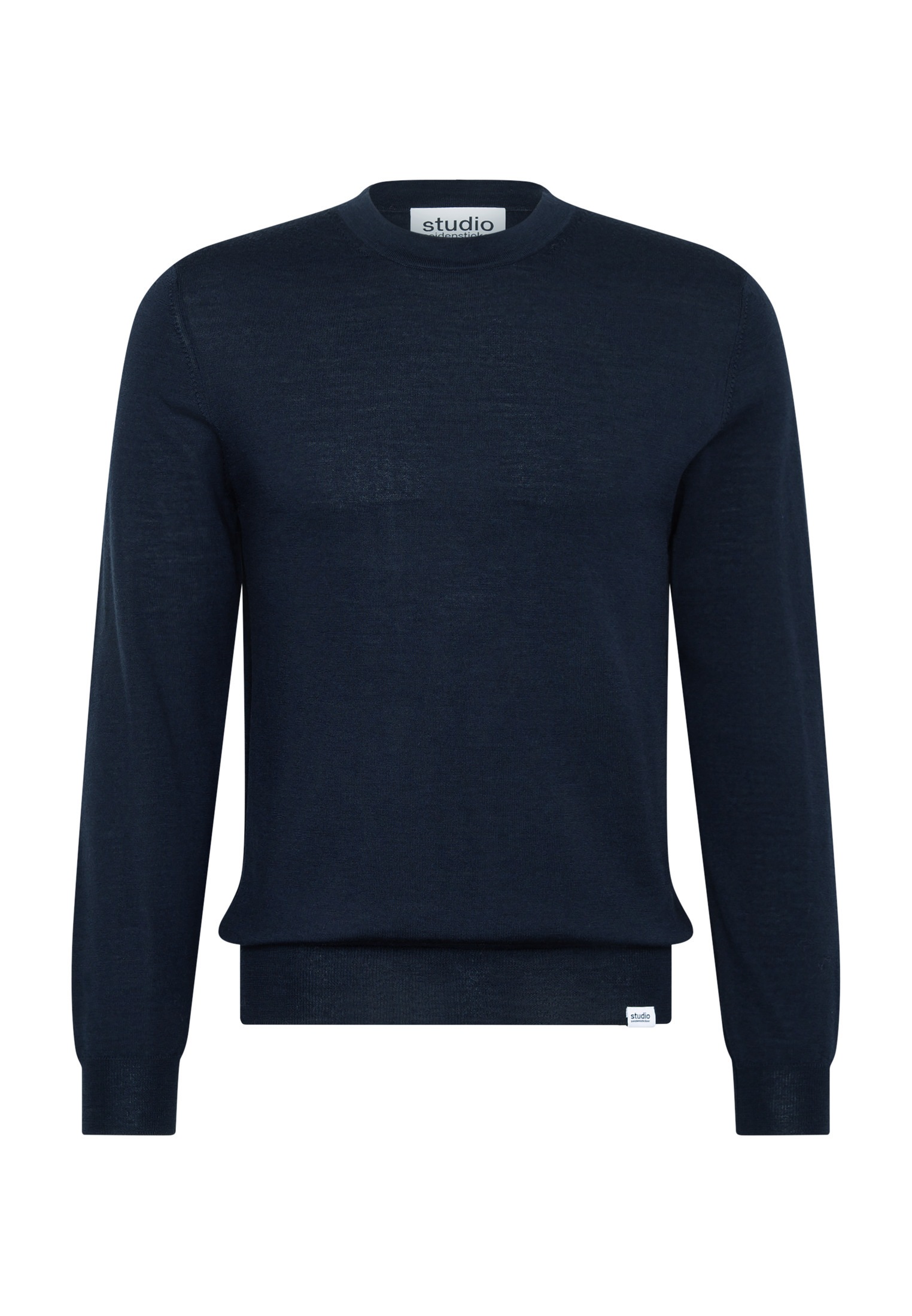 studio seidensticker Strickpullover 1/1 Rundhals Uni