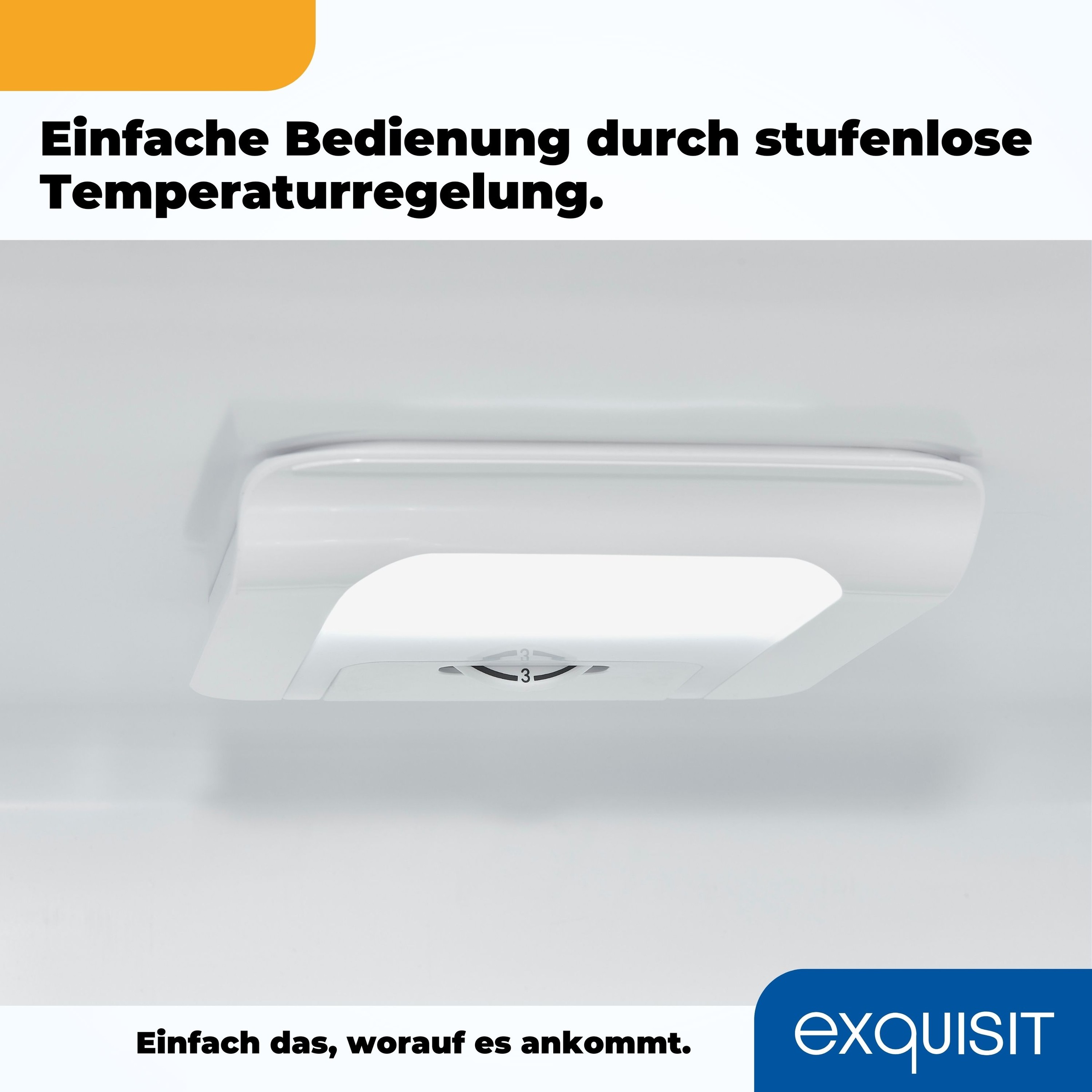 exquisit Vollraumkühlschrank »KS350-V-H-040D weiss«