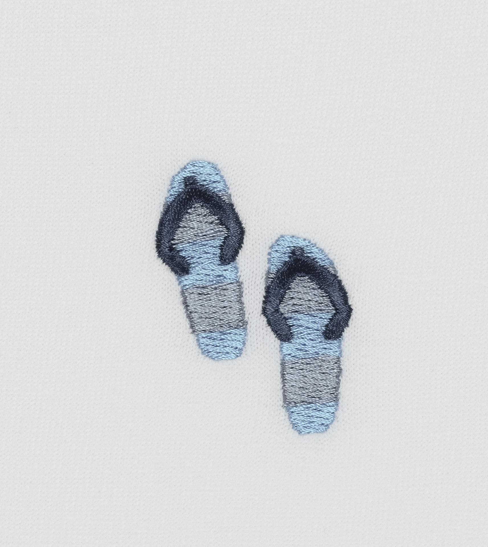 Ragwear T-Shirt "Samms B Gots YOUMODO" Kurzärmliges Shirt mit Beach-Slipper günstig online kaufen