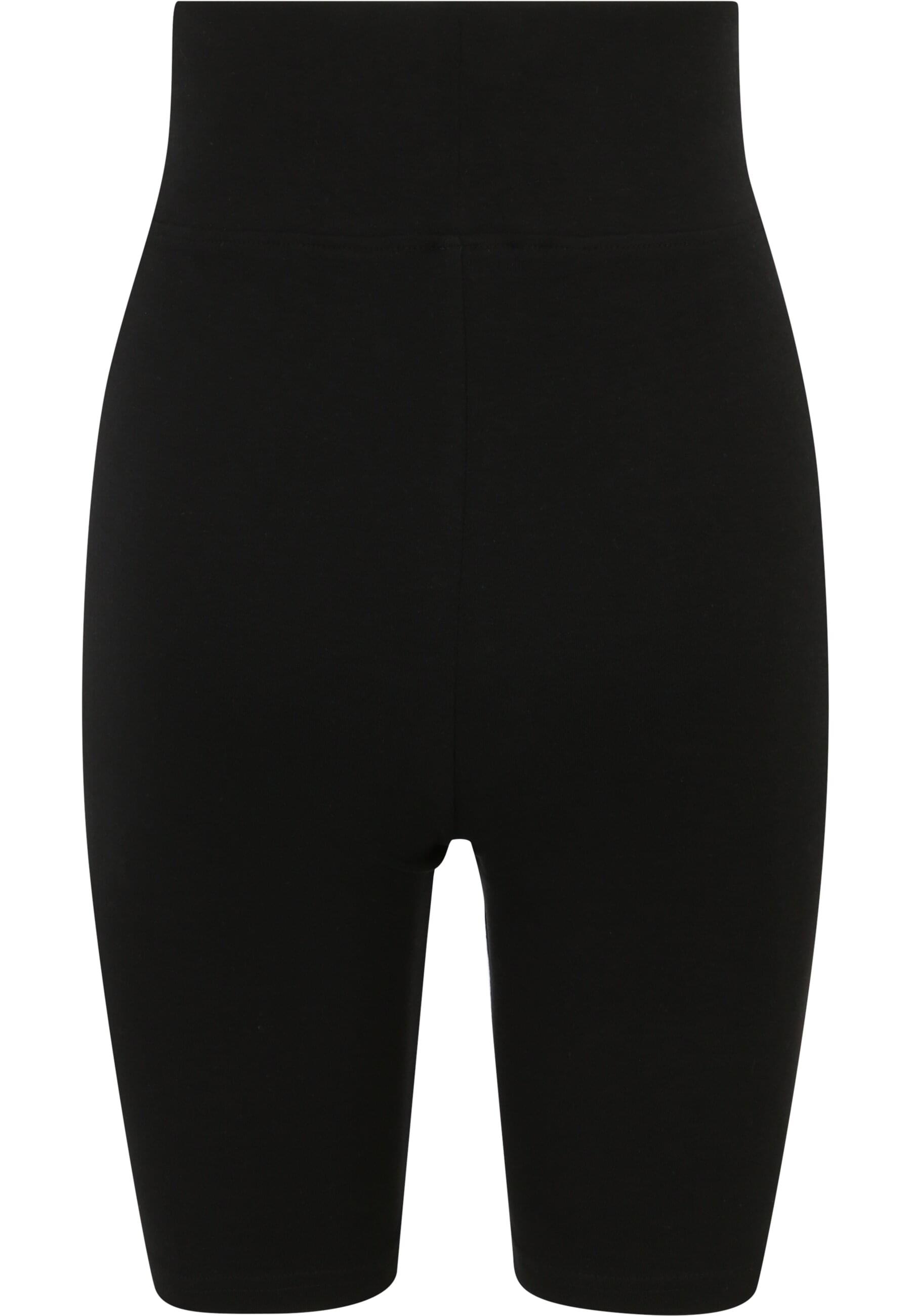 URBAN CLASSICS Stoffhose "Urban Classics Damen Ladies High Waist Cycle Shor günstig online kaufen