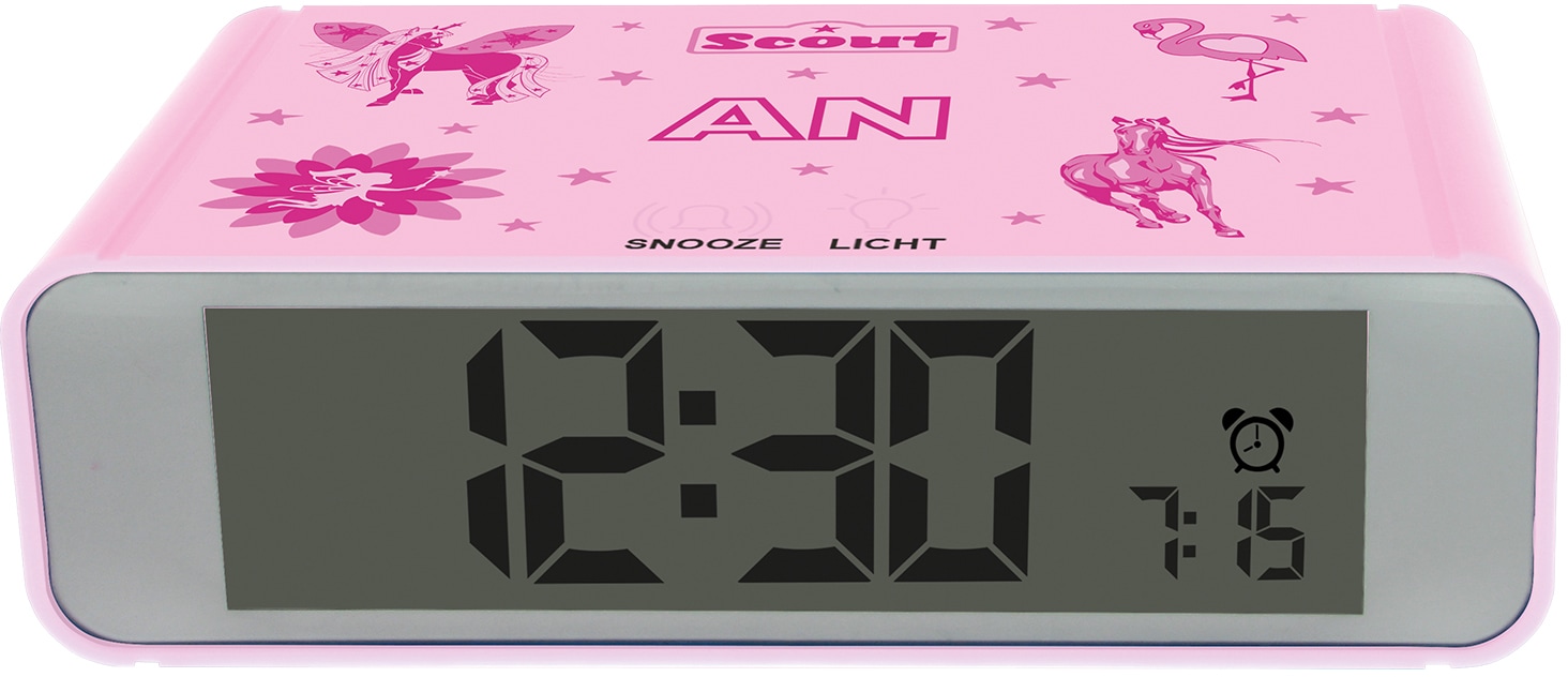 Scout Quarzwecker »Digi Clock, 280001025«, mit digitaler Anzeige, ideal auch als Geschenk