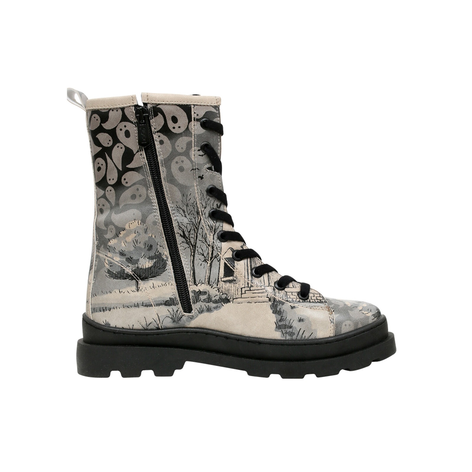 DOGO Stiefelette »Gisele Spooky Town Damen Stiefel / Female«, Vegan