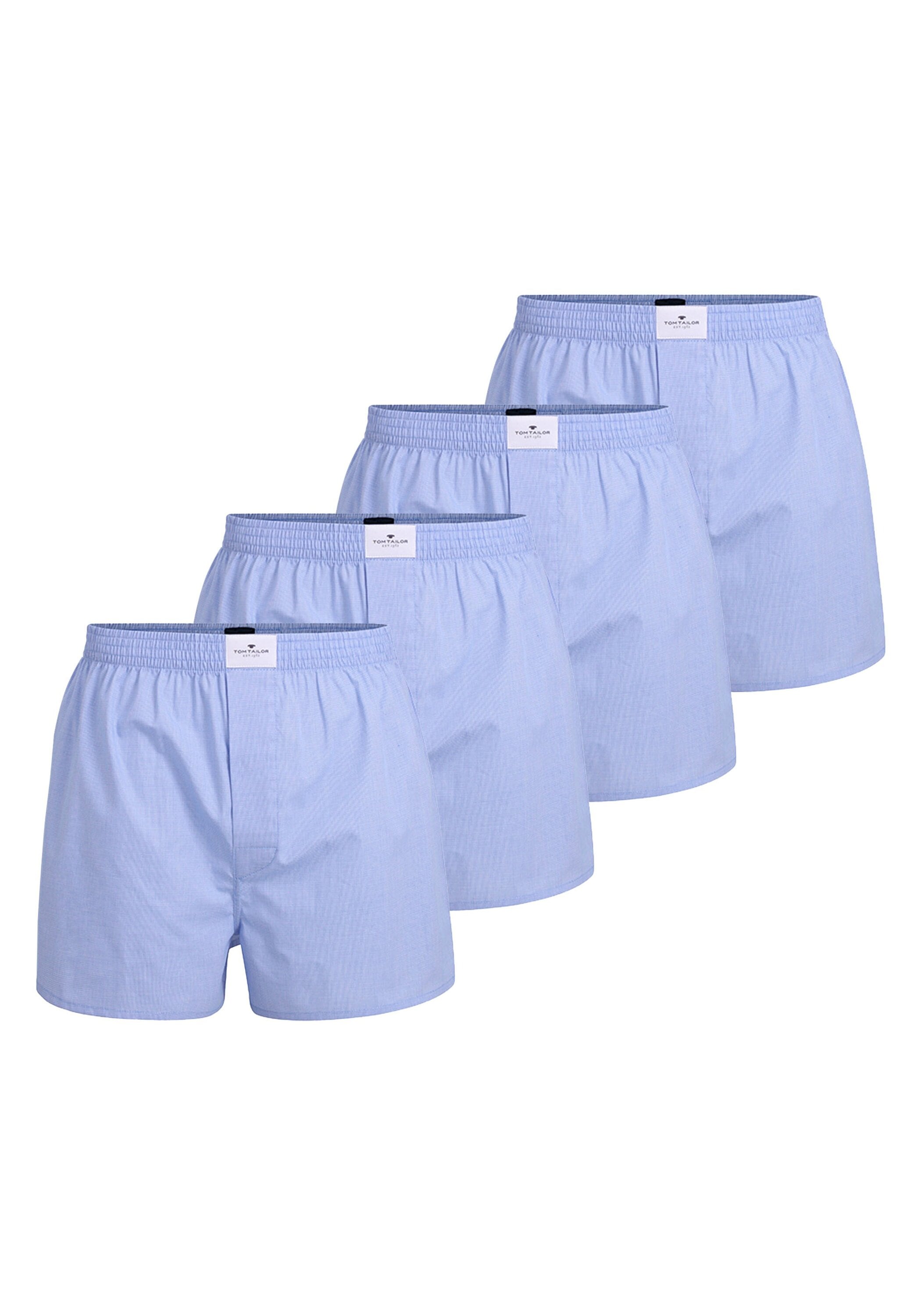 TOM TAILOR Webboxer "Web-Boxershorts 4er Pack" günstig online kaufen
