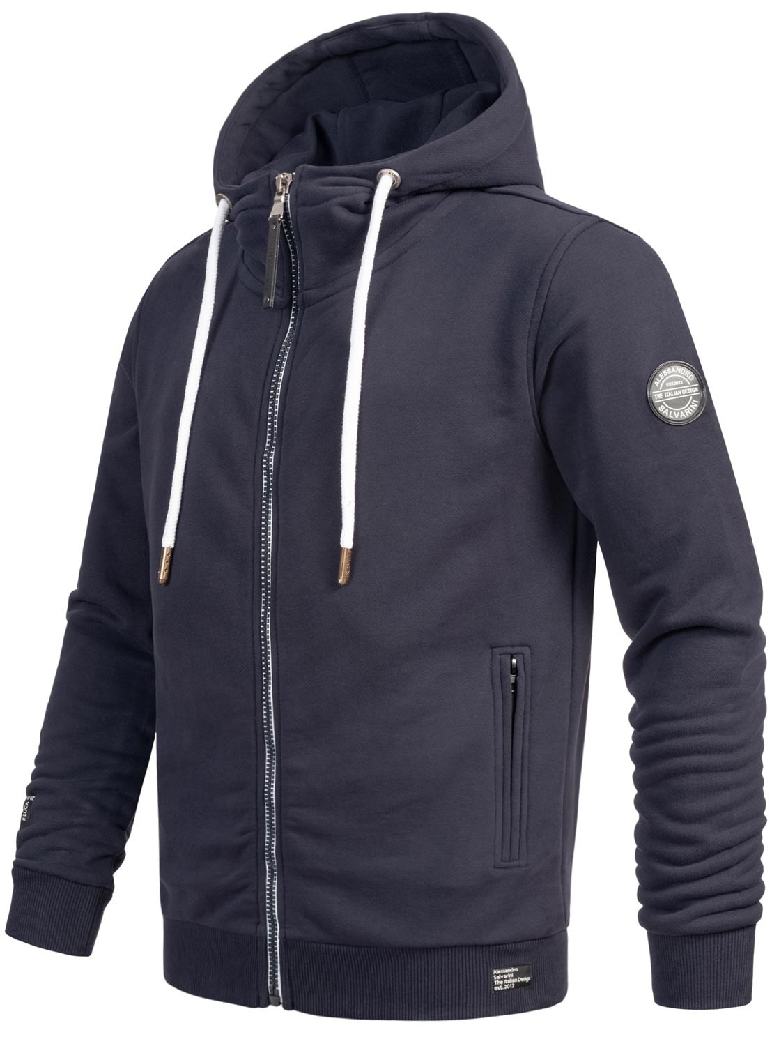 Alessandro Salvarini Sweatjacke »ASGilio«, aus hochwertigem, warmem Material