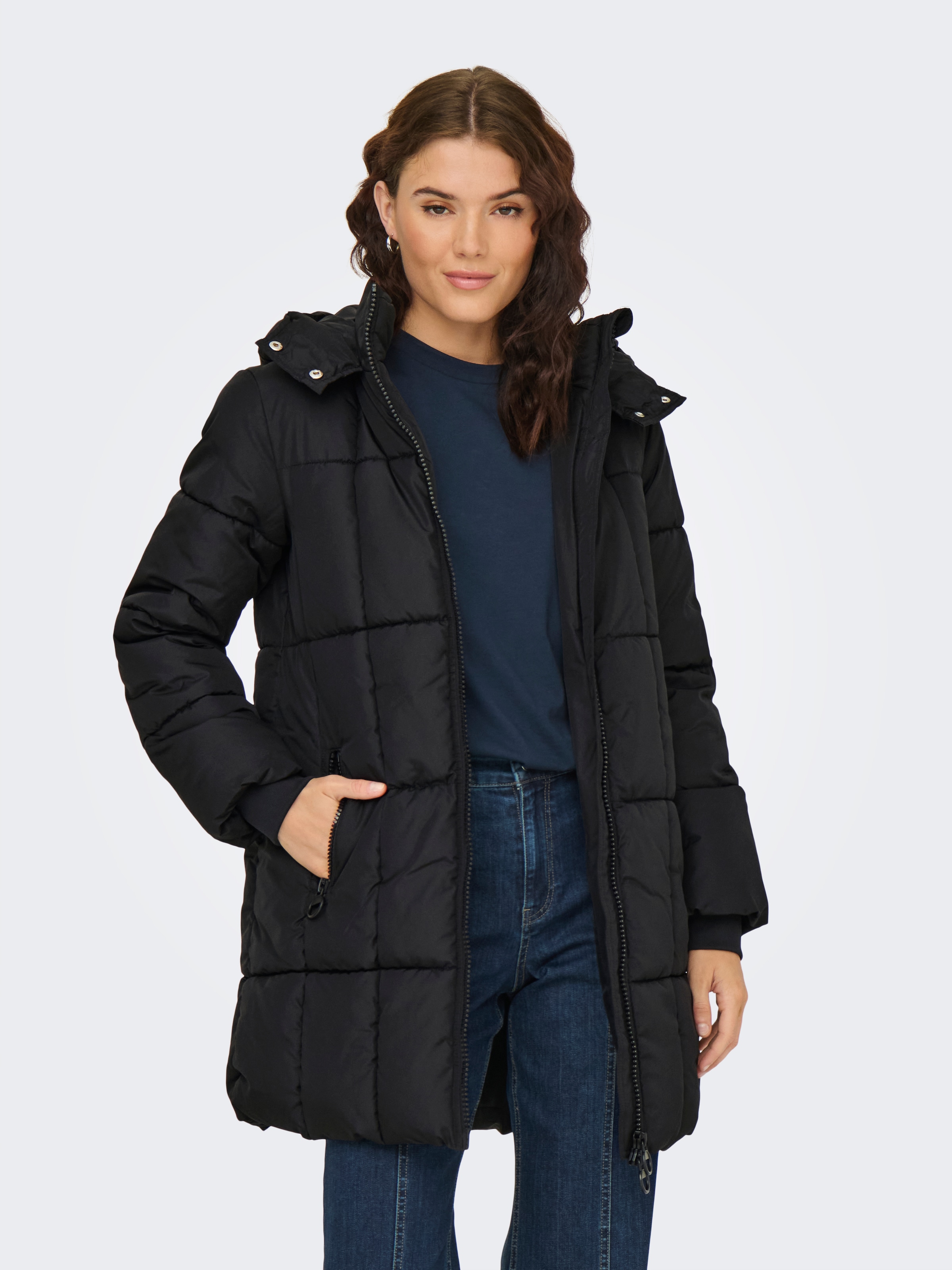 JDY Steppmantel "JDYDAISY LIFE LONG PADDED JKT. OTW NOOS" günstig online kaufen