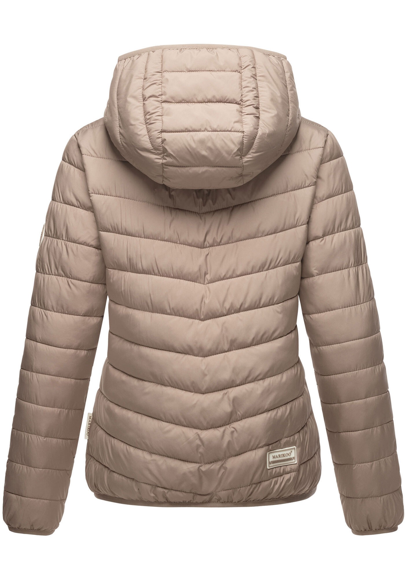 Marikoo Winterjacke »Pack mich ein«, Mit Kapuze und Beutel zum Verstauen der Jacke