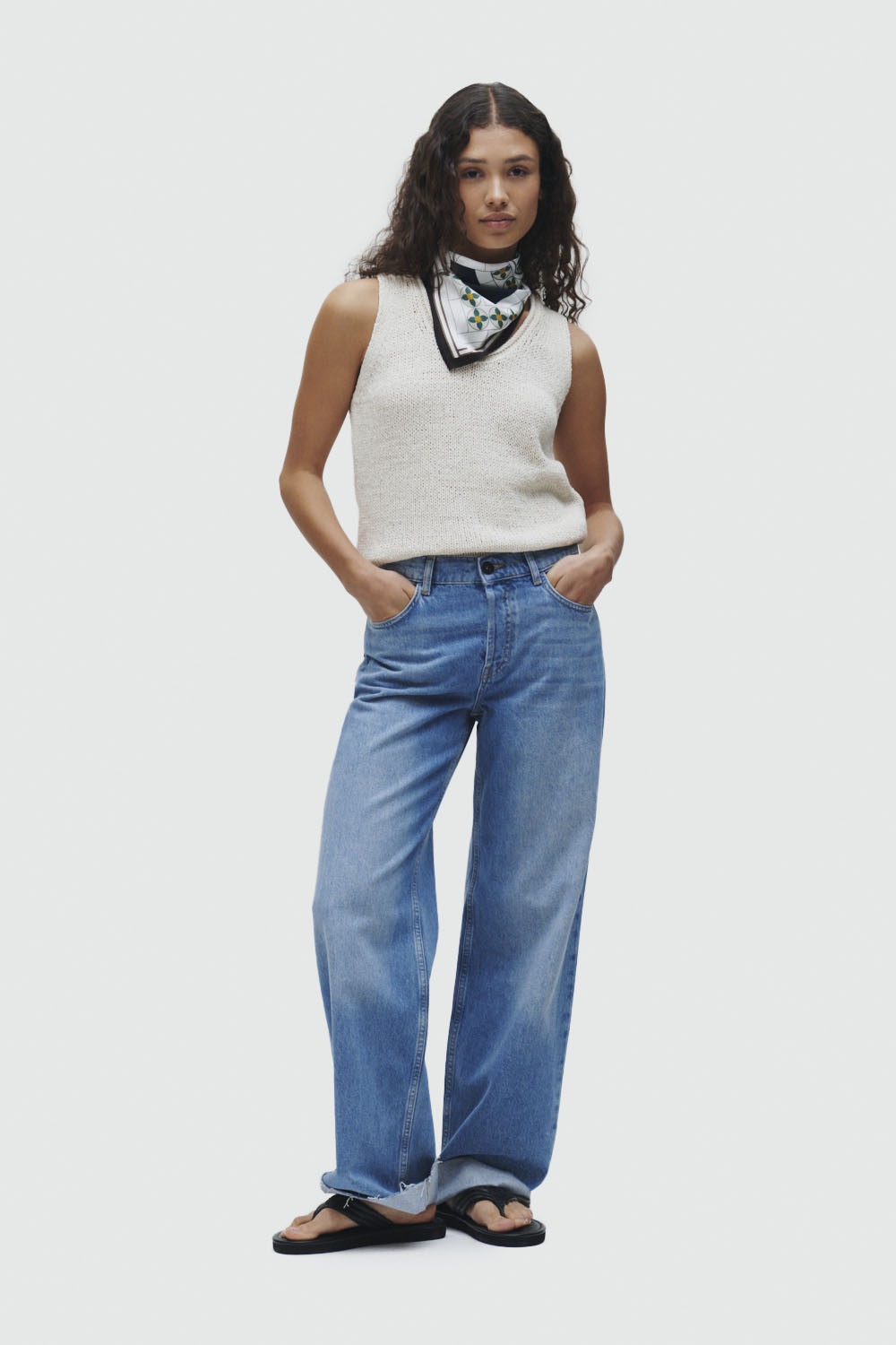 Marc O'Polo Rundhalspullover »aus Organic Cotton-Mix«