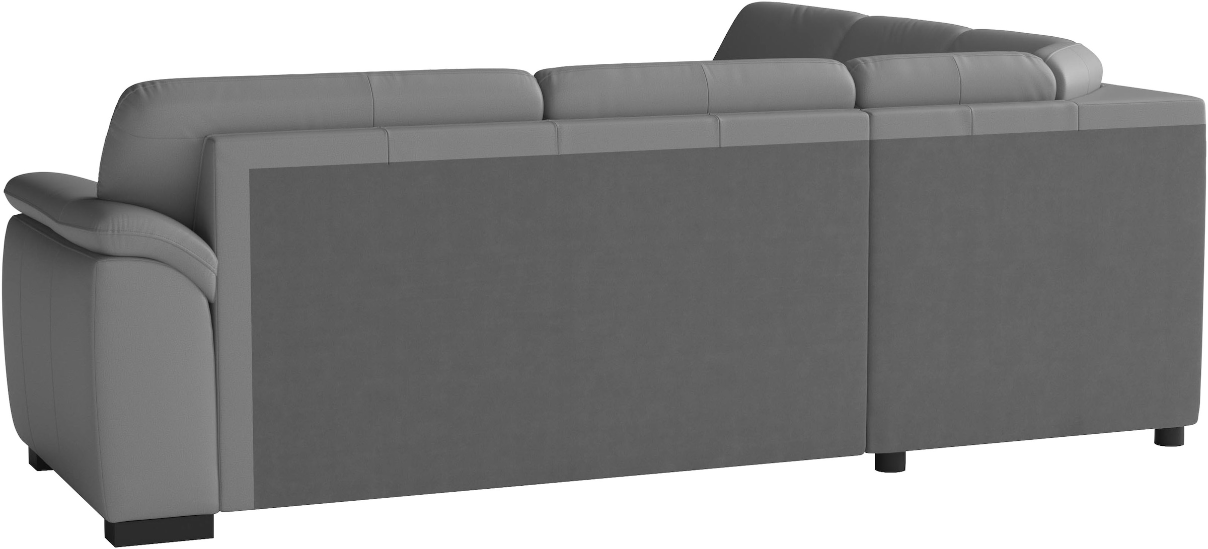 sit&more Ecksofa »Montego Leder, L-Form, B: 255cm« wahlweise mit Bettfunktion und Schubkasten