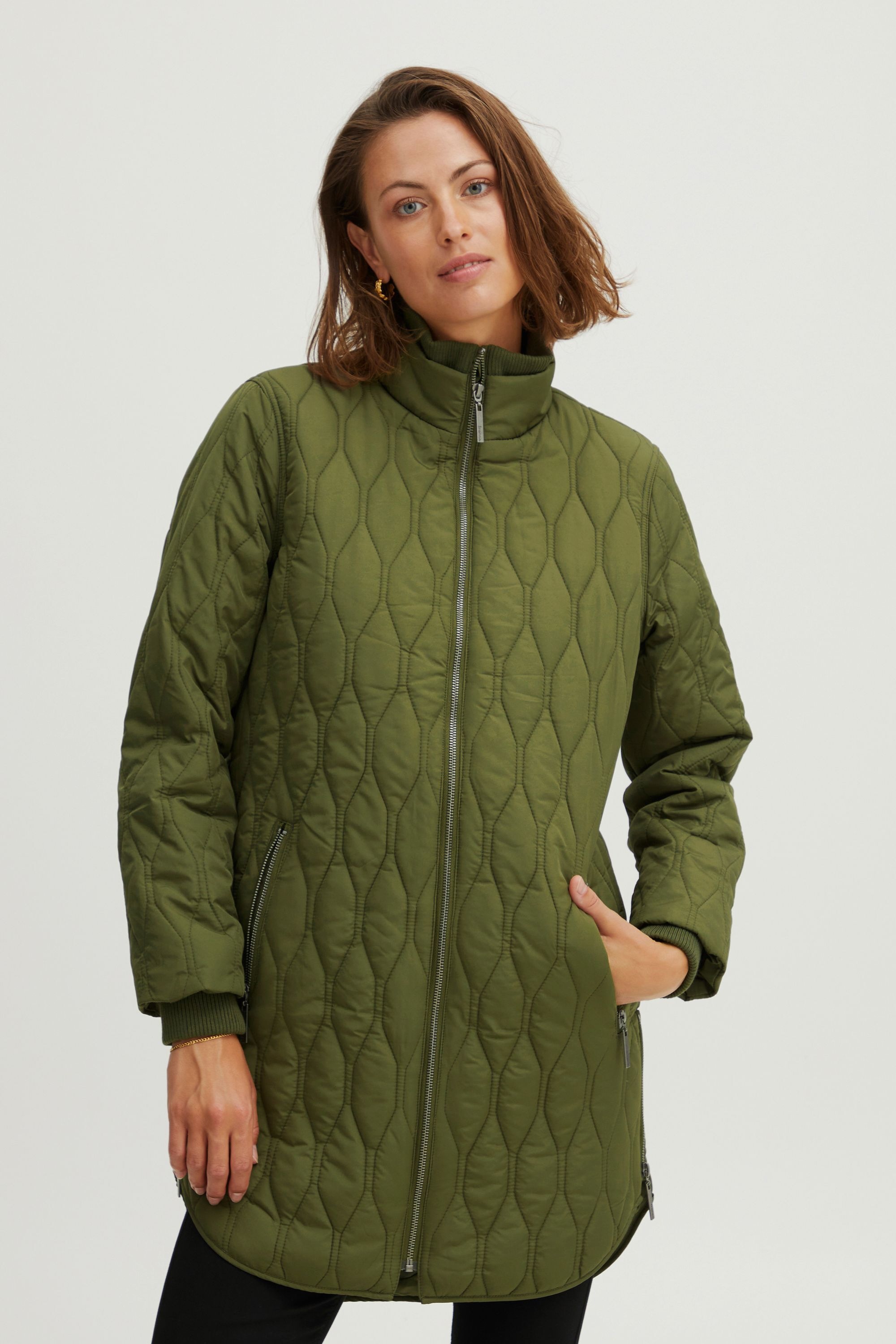 fransa Steppjacke »Steppjacke FRPuilt«, ohne Kapuze