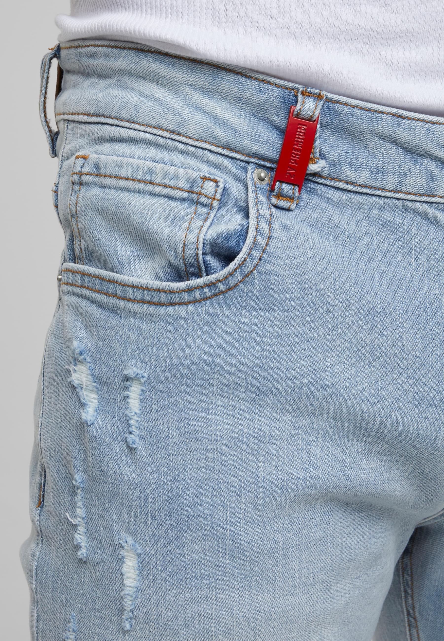 2Y Studios Bequeme Jeans »2Y Studios 2Y MIGUEL RIPPED SLIM FIT JEANS«