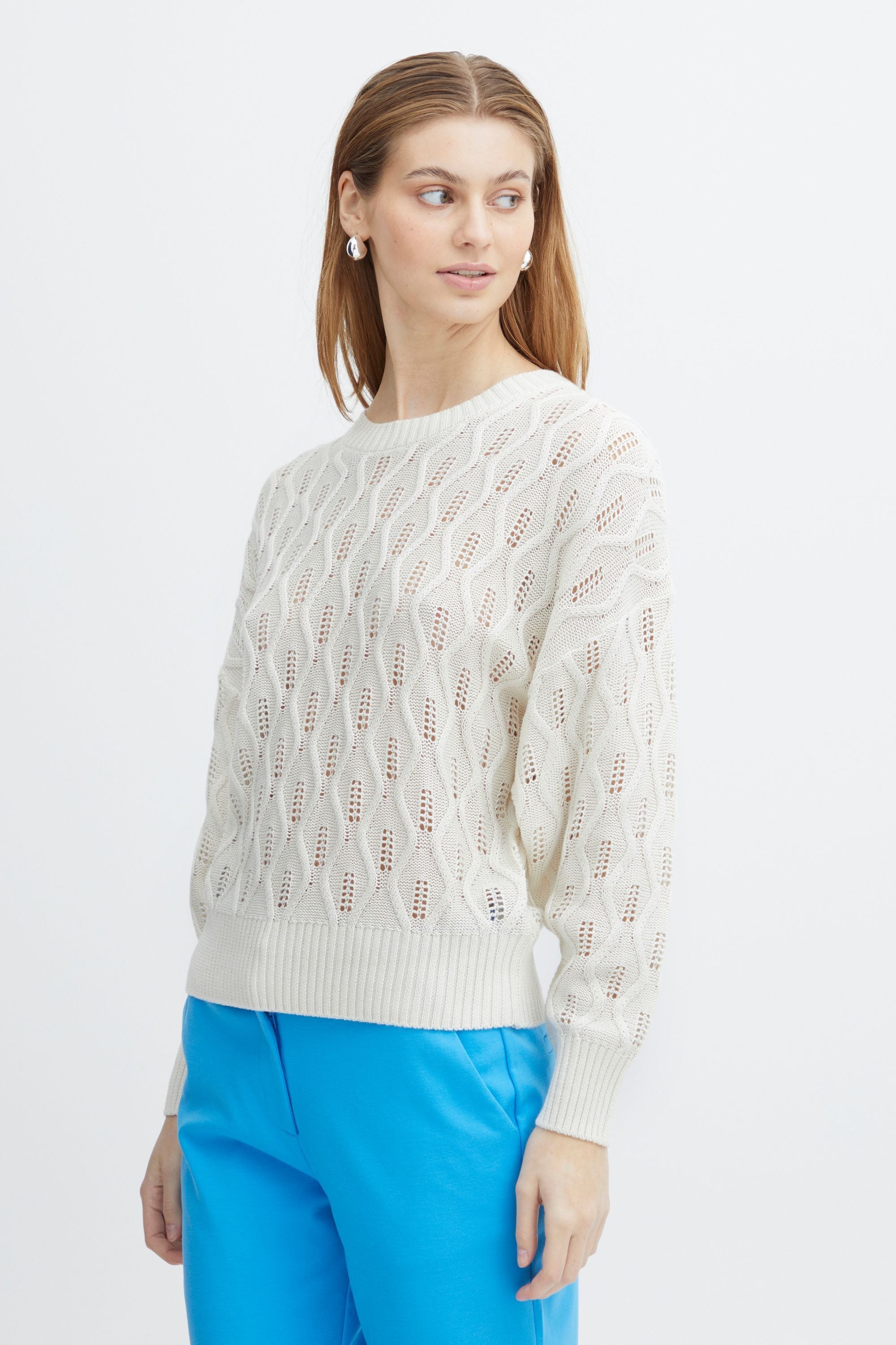 Ichi Strickfleece-Pullover »Strickpullover IHMarnas«