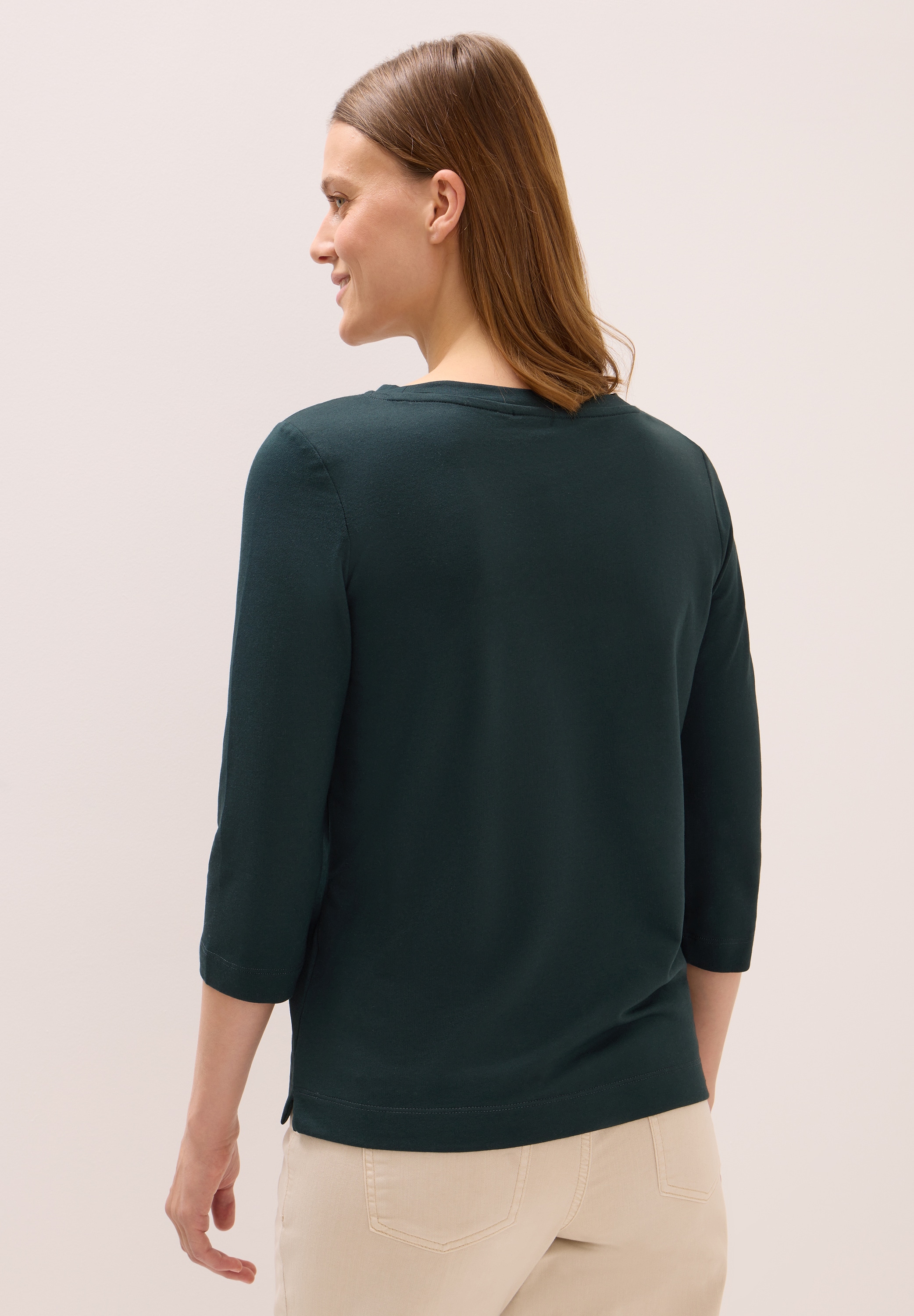 Cecil T-Shirt, im soften Baumwoll-Mix