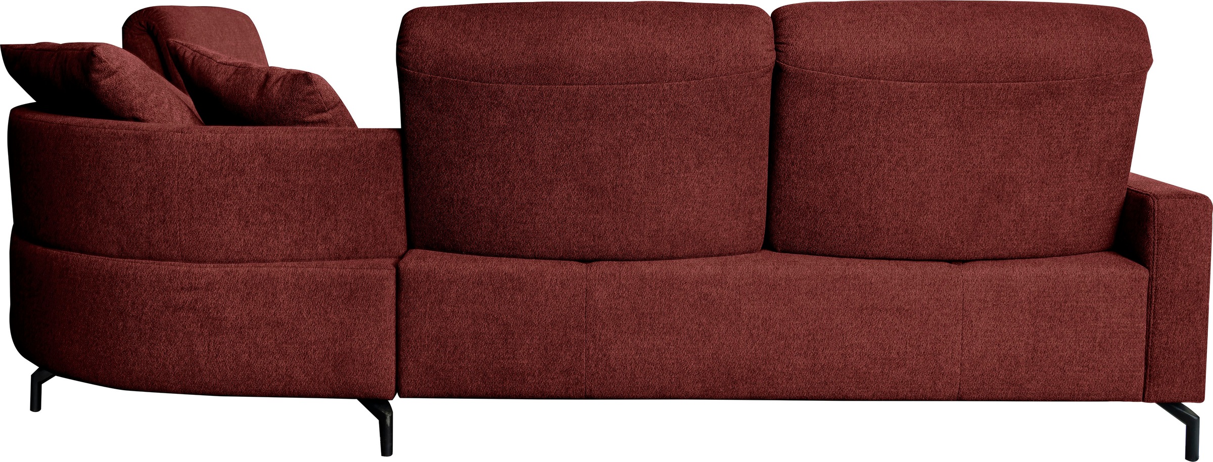 alina Ecksofa »Louis«, Breite 260 cm, Rückenlehnenverstellung, wahlweise mit Bettfunktion