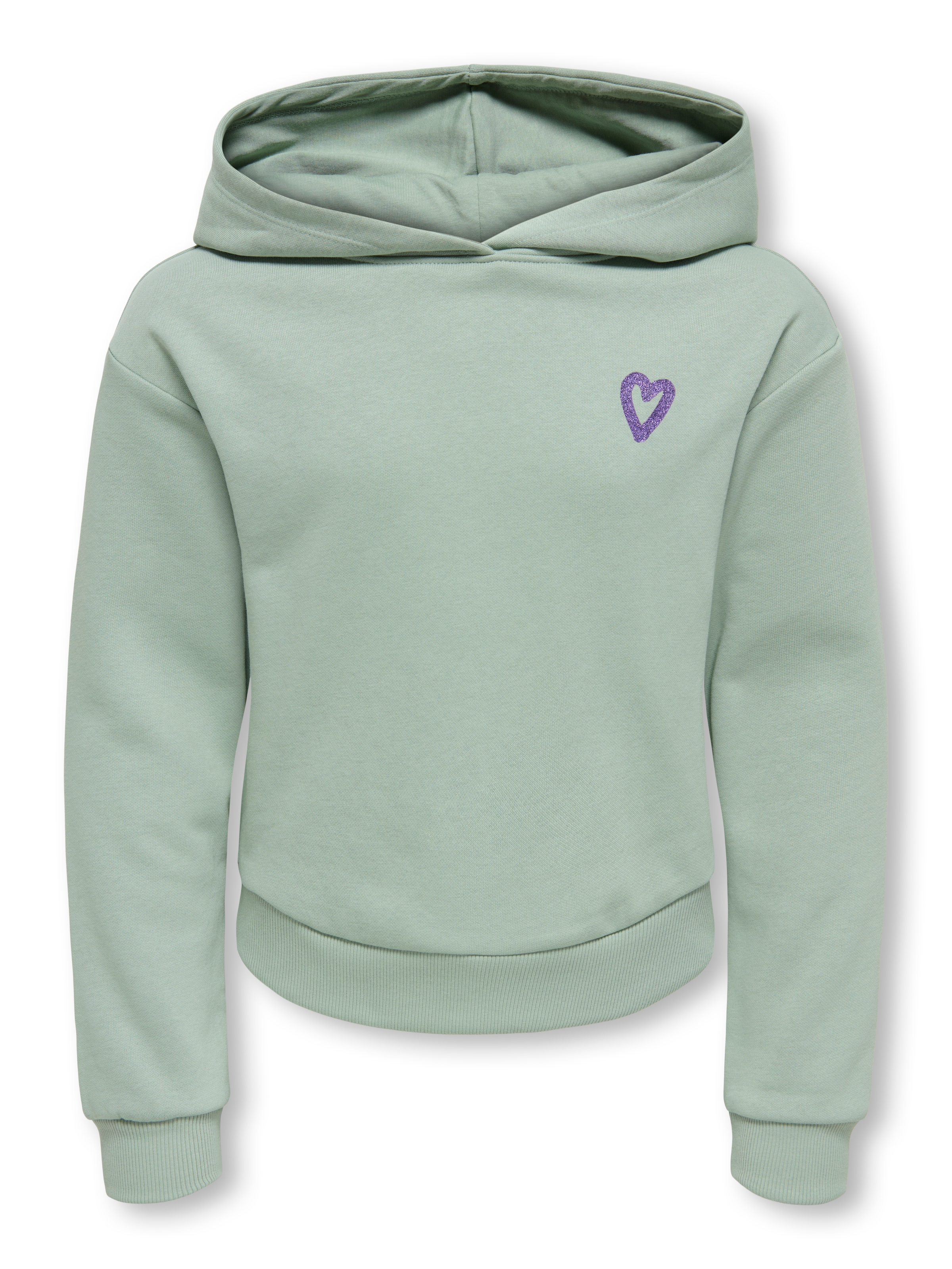 KIDS ONLY Kapuzensweatshirt »KOGCOOPER LIFE LOV E LS HOOD FR SWT«, Baumwollmischung, regular fit
