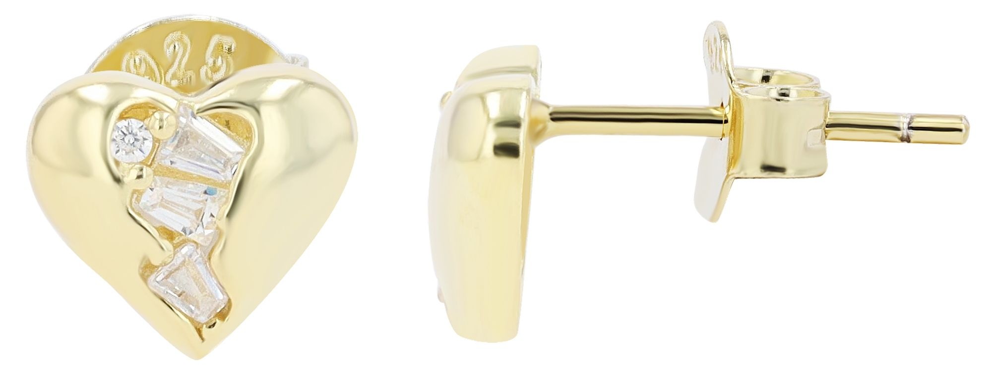 Adelia´s Paar Ohrhänger "Damen Ohrringe – Ohrstecker aus 925 Silber mit Zir günstig online kaufen