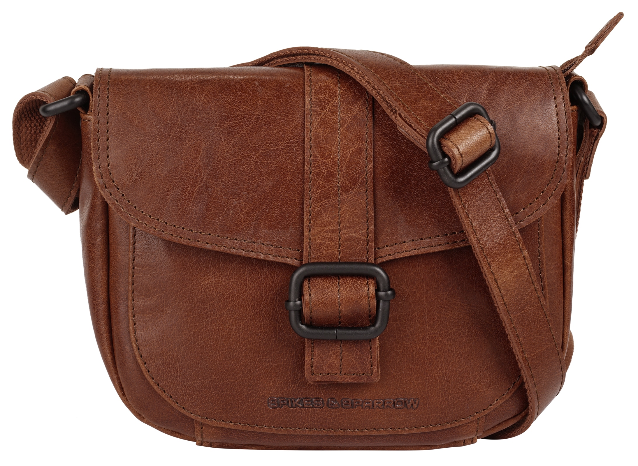 Spikes & Sparrow Umhängetasche echt Leder günstig online kaufen