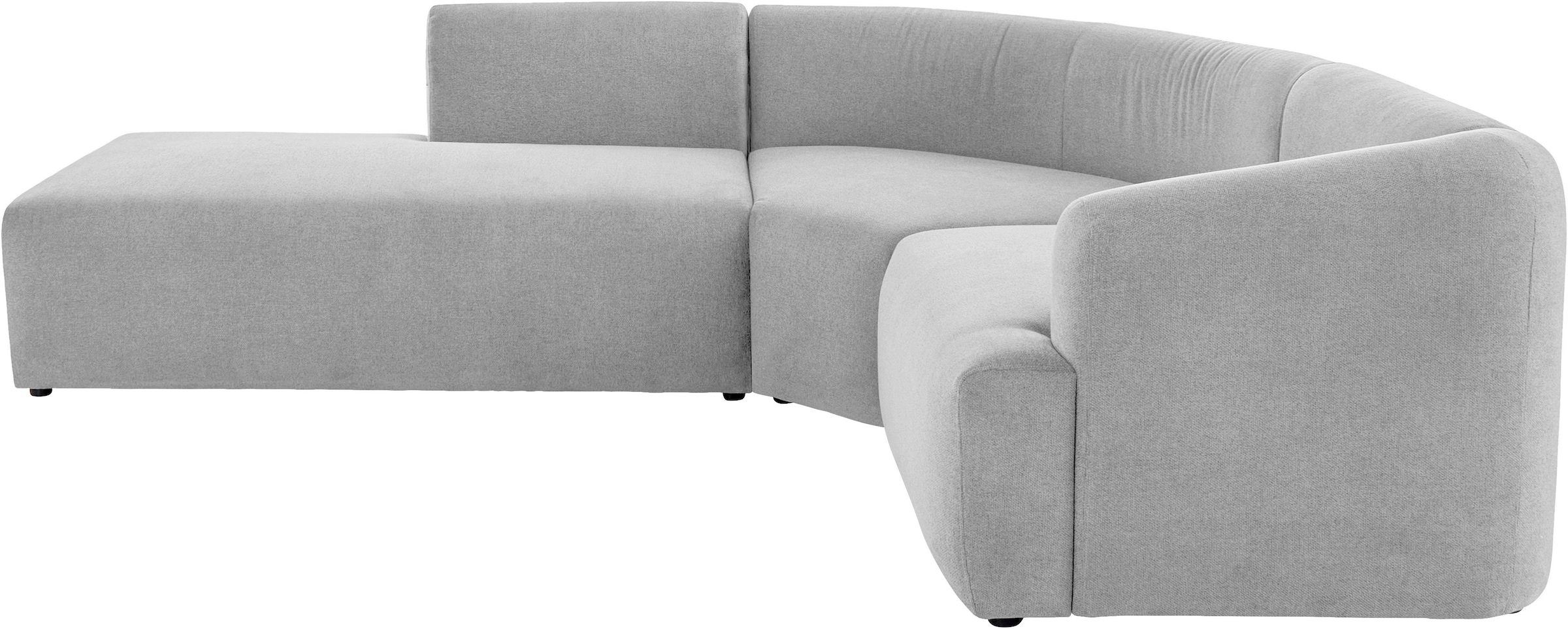 LeGer Home by Lena Gercke Ecksofa »LYZA L-Form links/rechts, Modularsofa, Maße B/T/H: 211/267/74 cm«, als Modul oder separat verwendbar, für individuelle Zusammenstellung