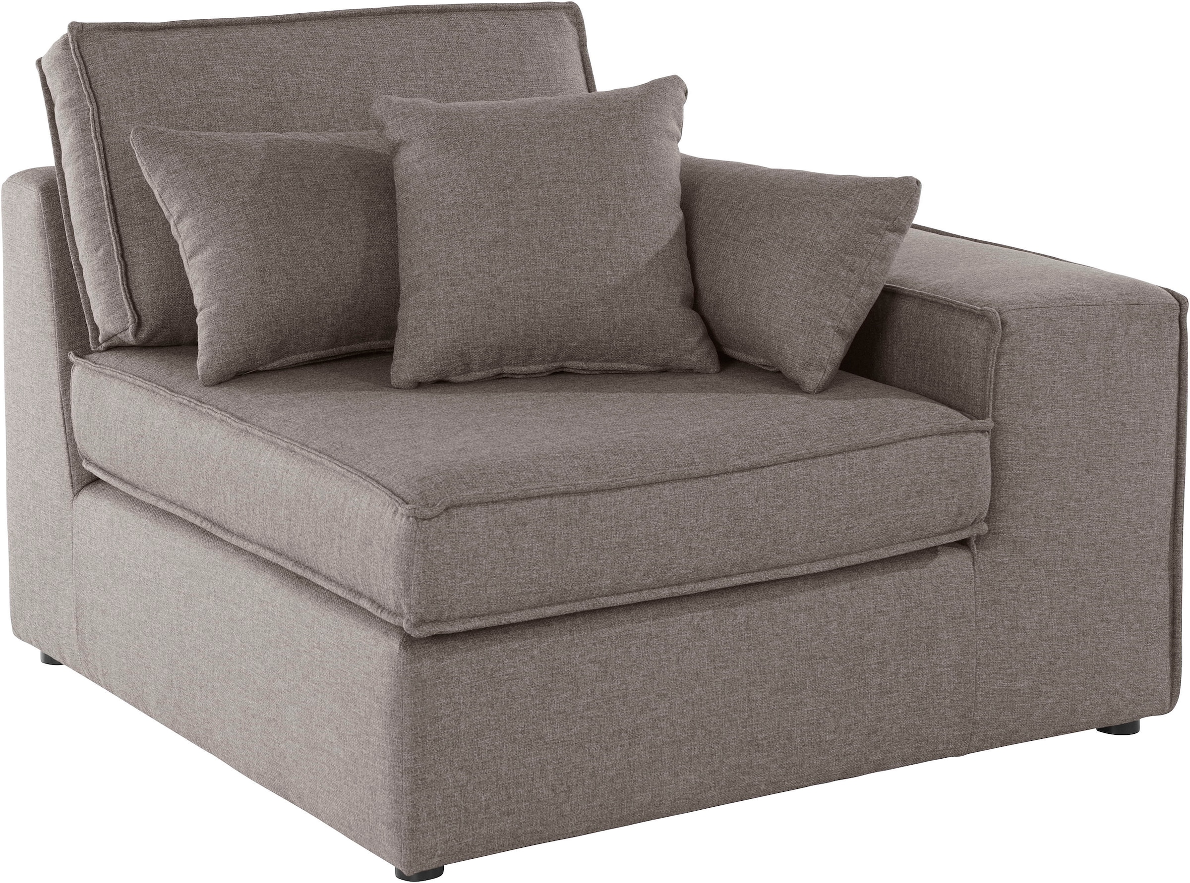 RAUM.ID Sofaelement "Florid", als Teil eines Modulsofas, fester Sitzkomfort, auch in Cord