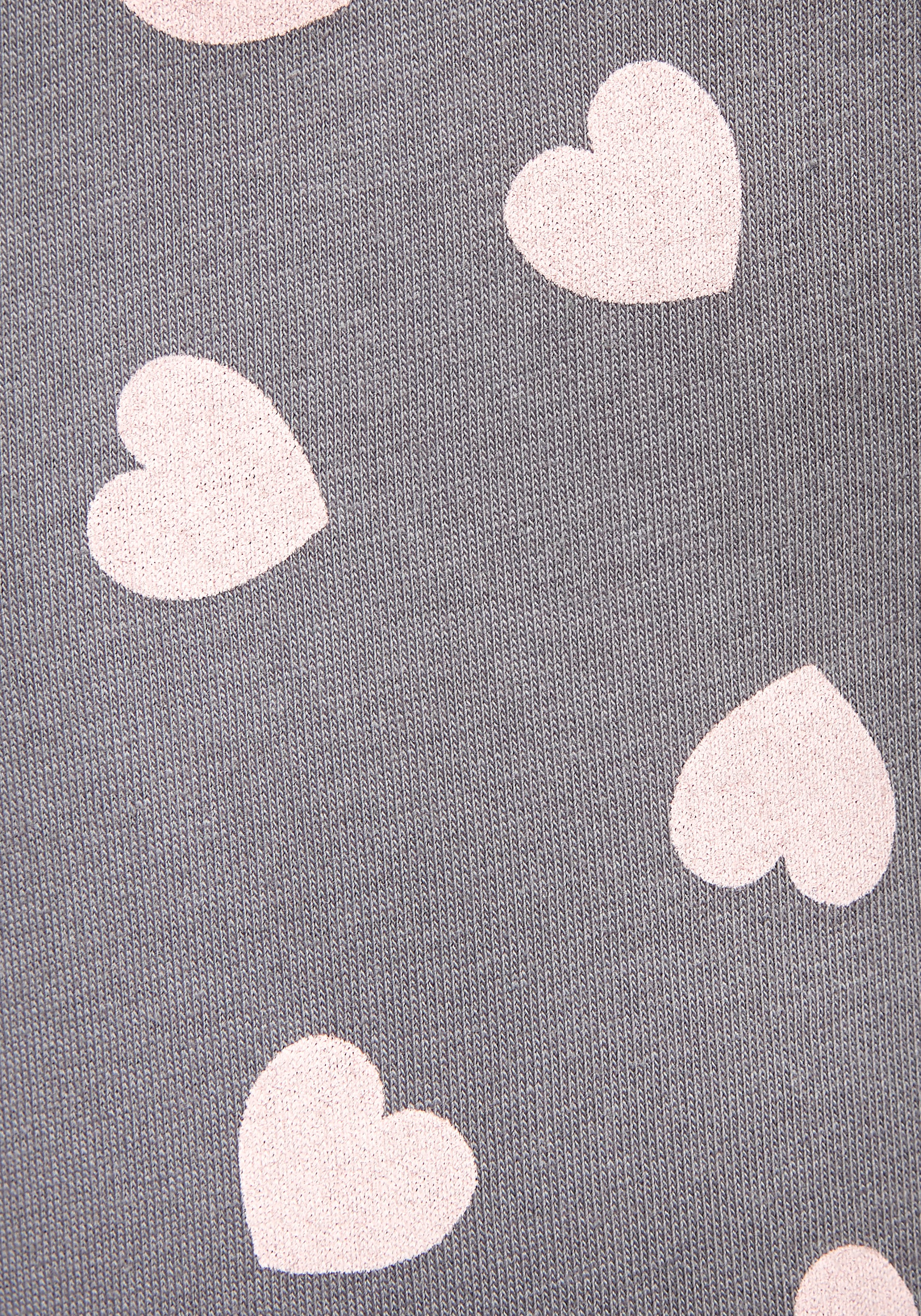 Vivance Dreams Pyjama Set, 2-teilig, 2 tlg. mit süßem Herzmuster