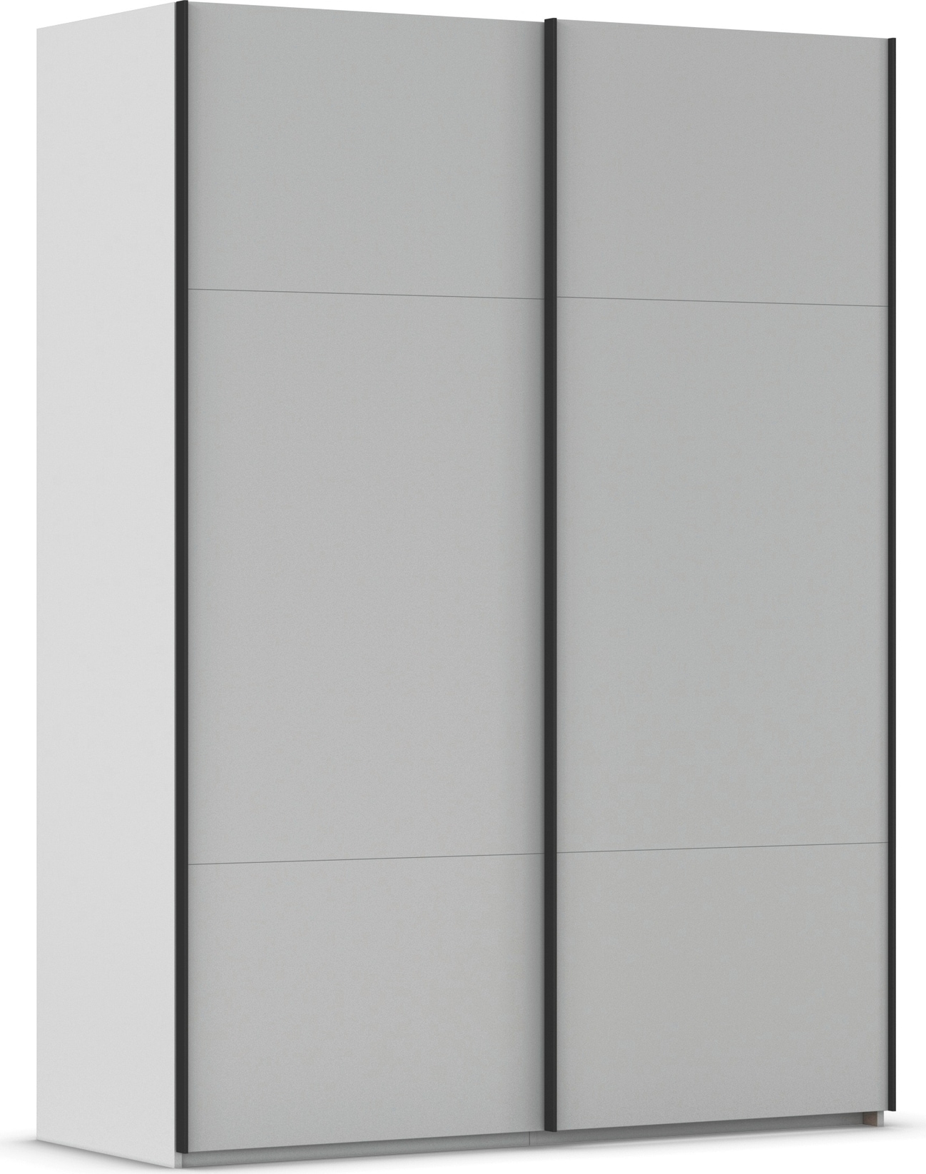 rauch Schwebetürenschrank "Kleiderschrank Schrank Garderobe Schlafzimmerschrank CONTIDO" 3 verschiedene Ausstattungen BASIC/CLASSIC/PREMIUM, aus hochwertigem Material in 6 Breiten 2 Griff-Farben MADE IN GERMANY