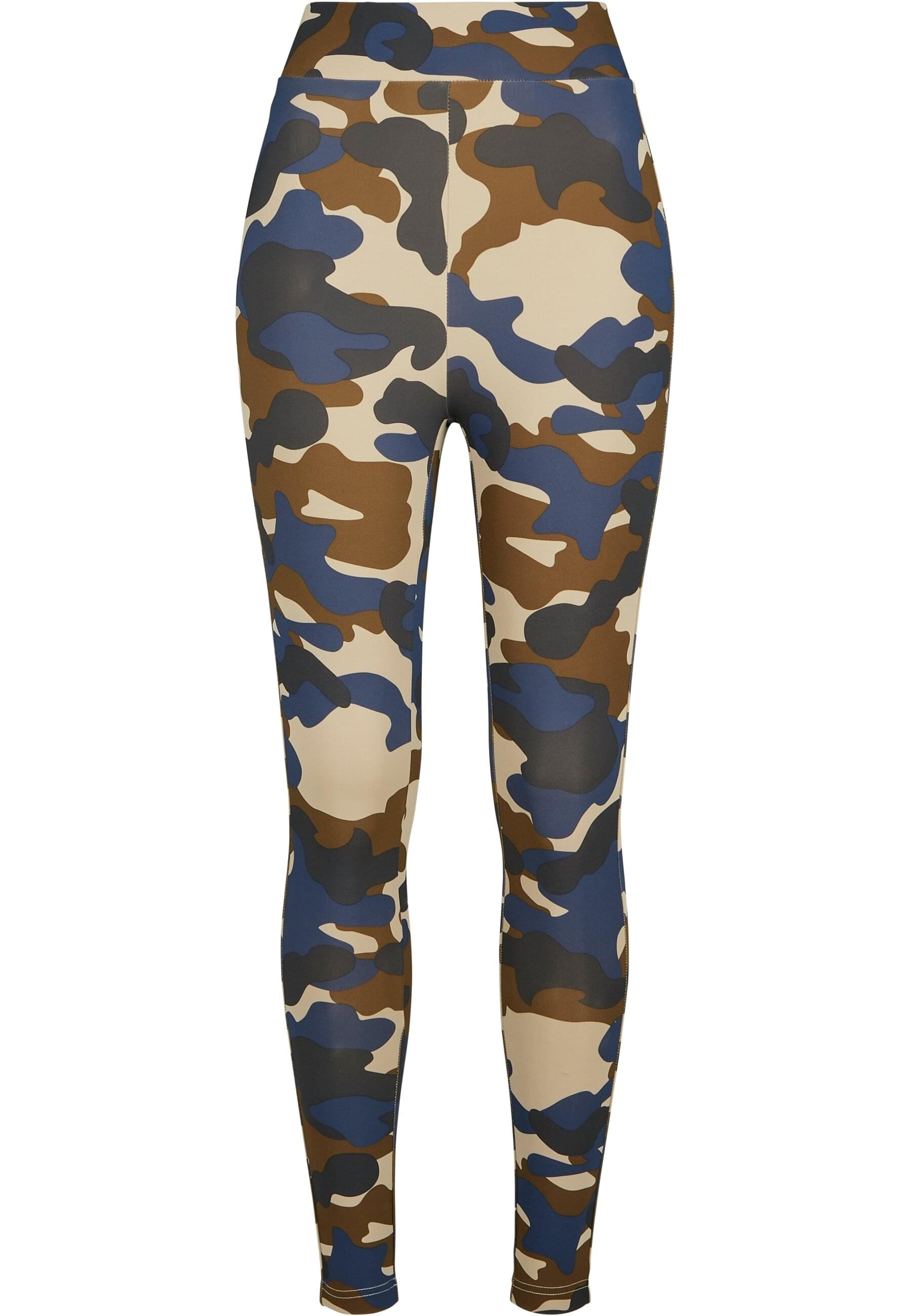 URBAN CLASSICS Leggings "Urban Classics Damen Ladies High Waist Camo Tech L günstig online kaufen