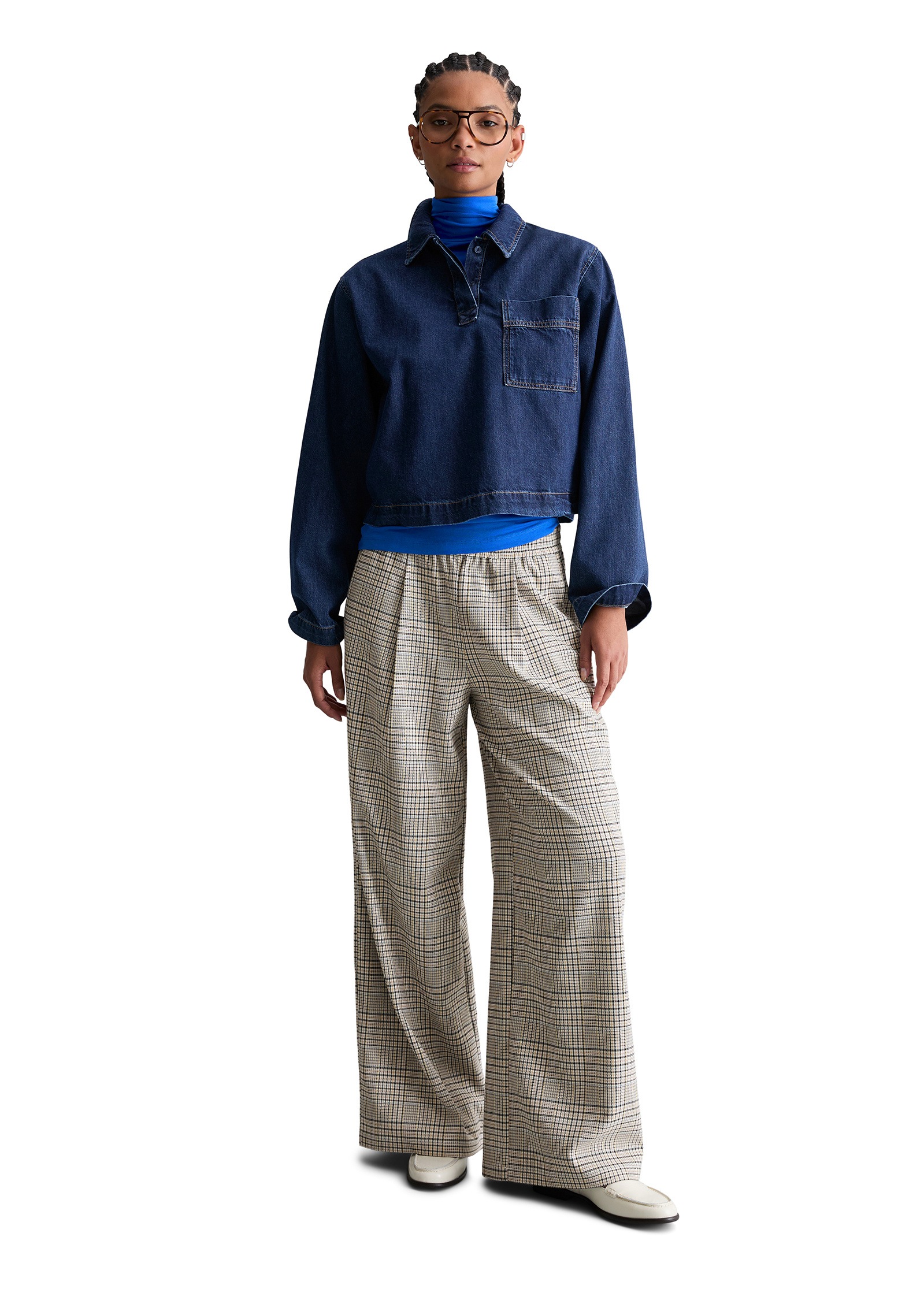 Marc O'Polo DENIM Langarmbluse »aus reiner Bio-Baumwolle«