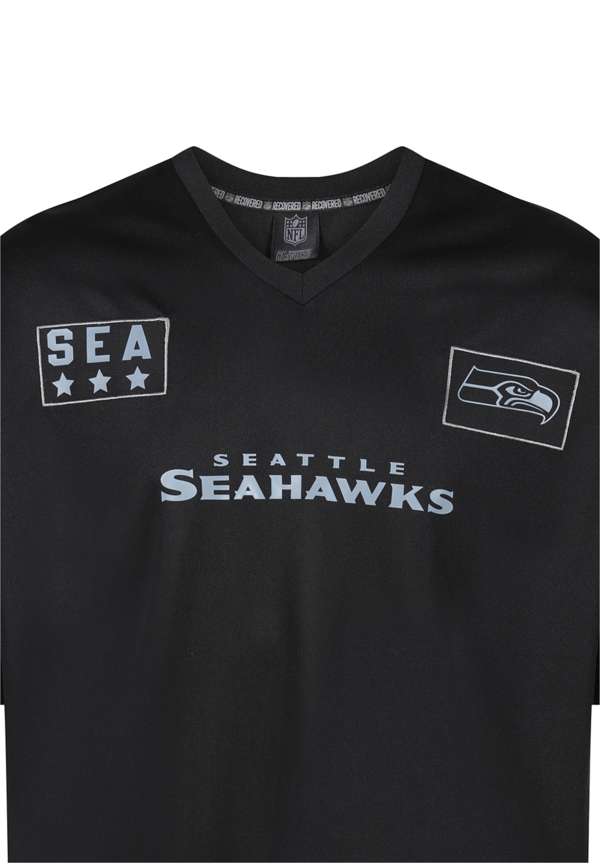 Recovered T-Shirt »NFL Seahawks SEA 76 Oversized«, (1 tlg.), für alle Fans der Seattle Seahawks