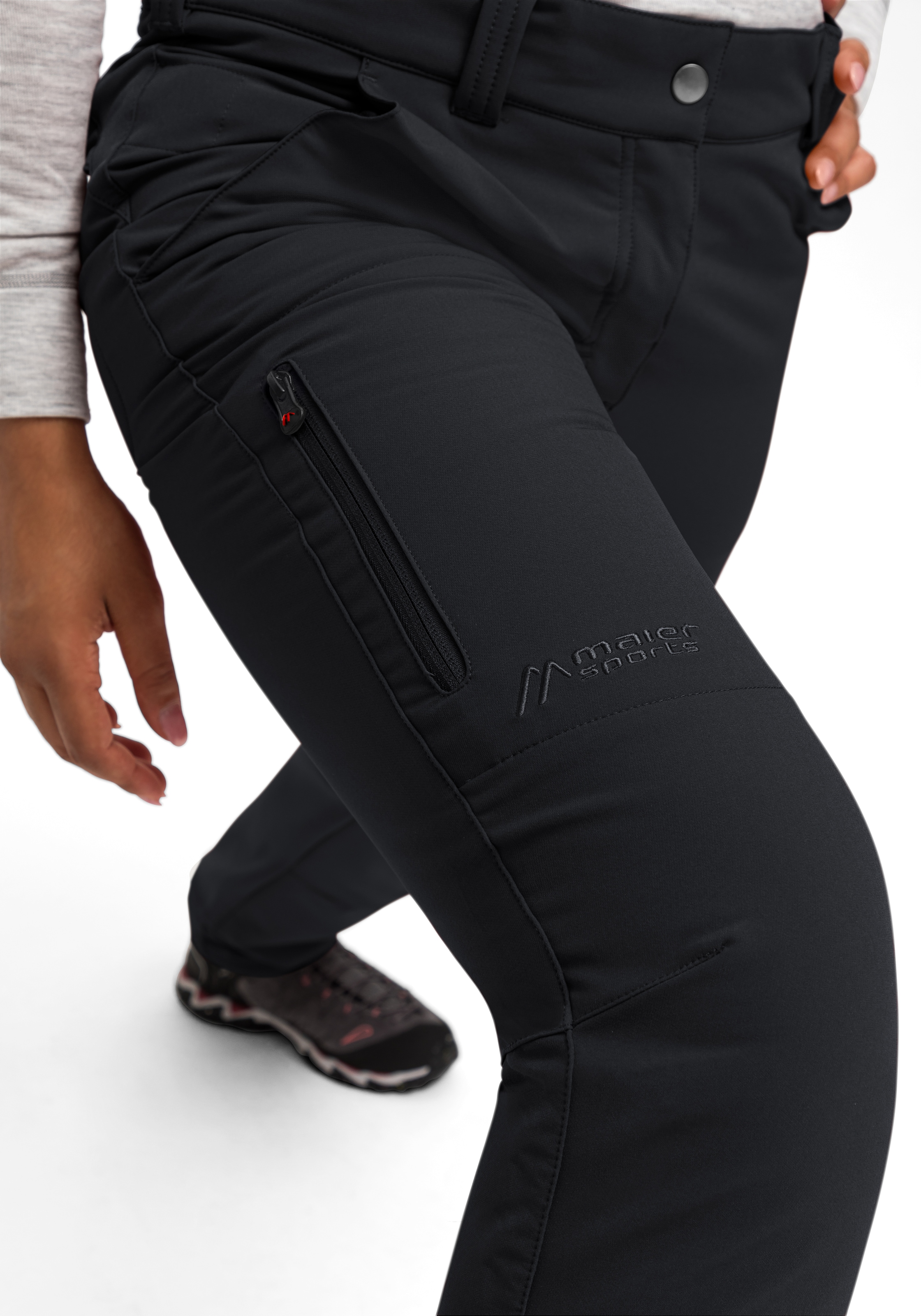 Maier Sports Trekkinghose Helga Da-Hose el. 900 black günstig online kaufen