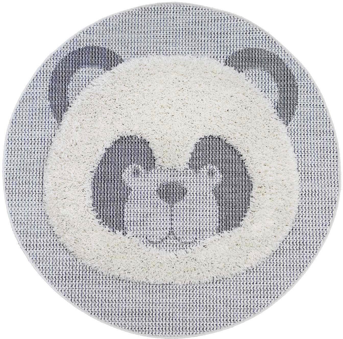 Primaflor-Ideen in Textil Kinderteppich »NAVAJO - Panda« ovali H...