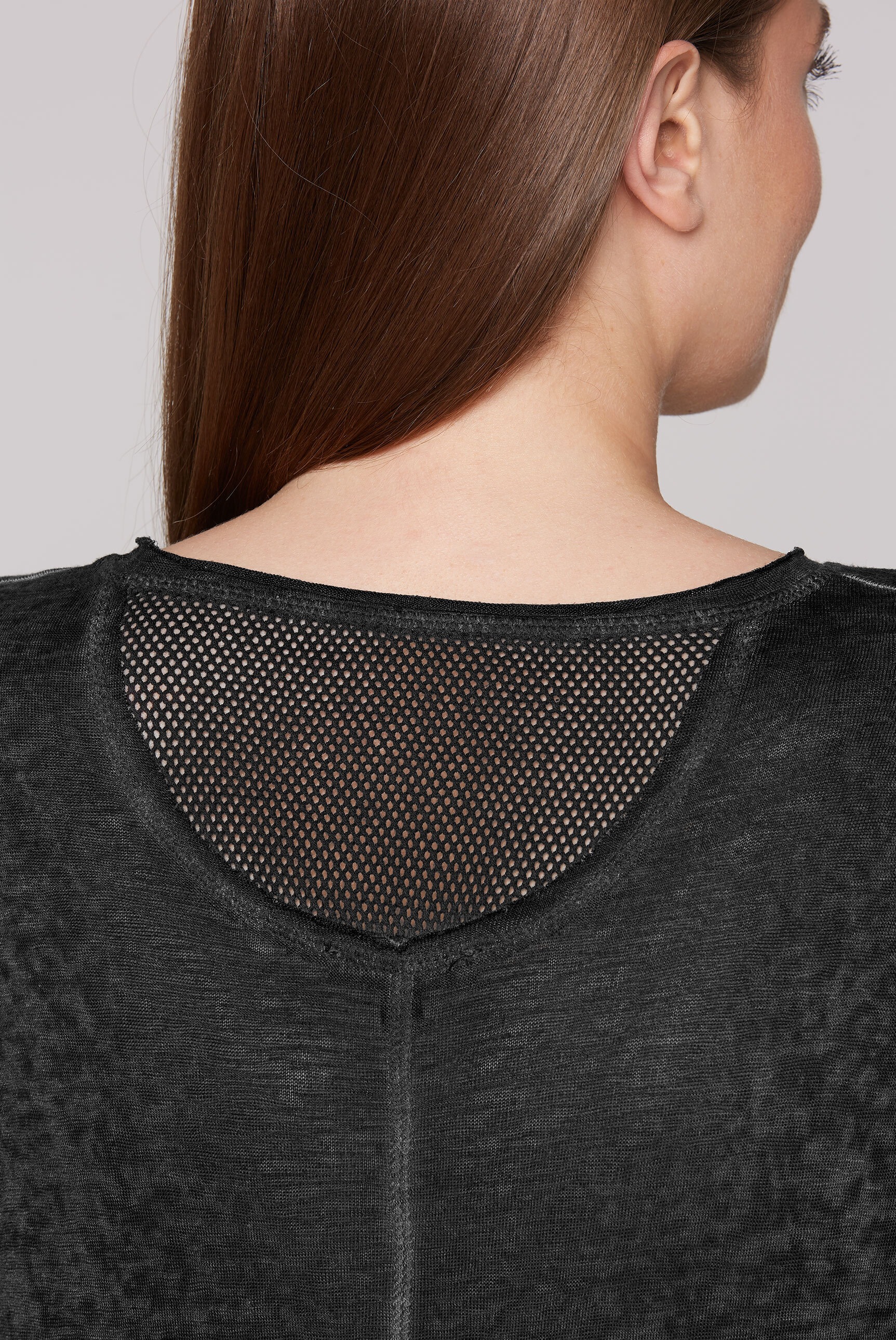 SOCCX 3/4-Arm-Shirt, mit überschnittenen Schultern