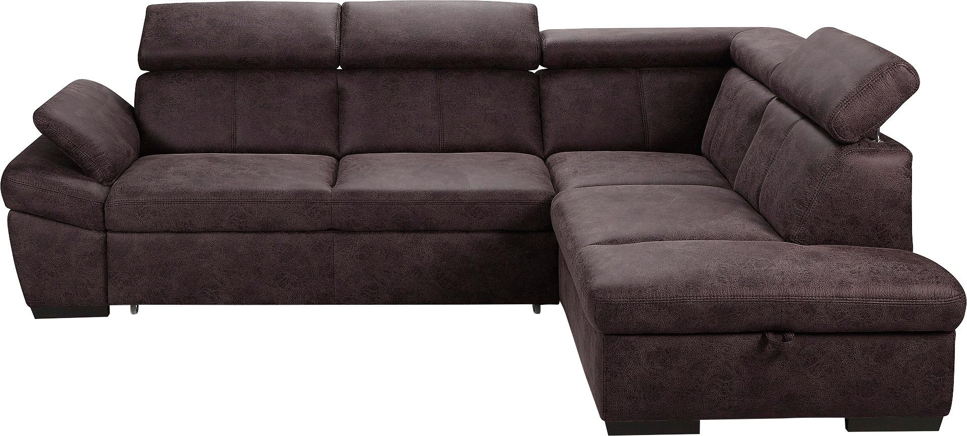 exxpo - sofa fashion Ecksofa "Salerno, Funktionssofa, hoher Sitzkomfort, Br günstig online kaufen