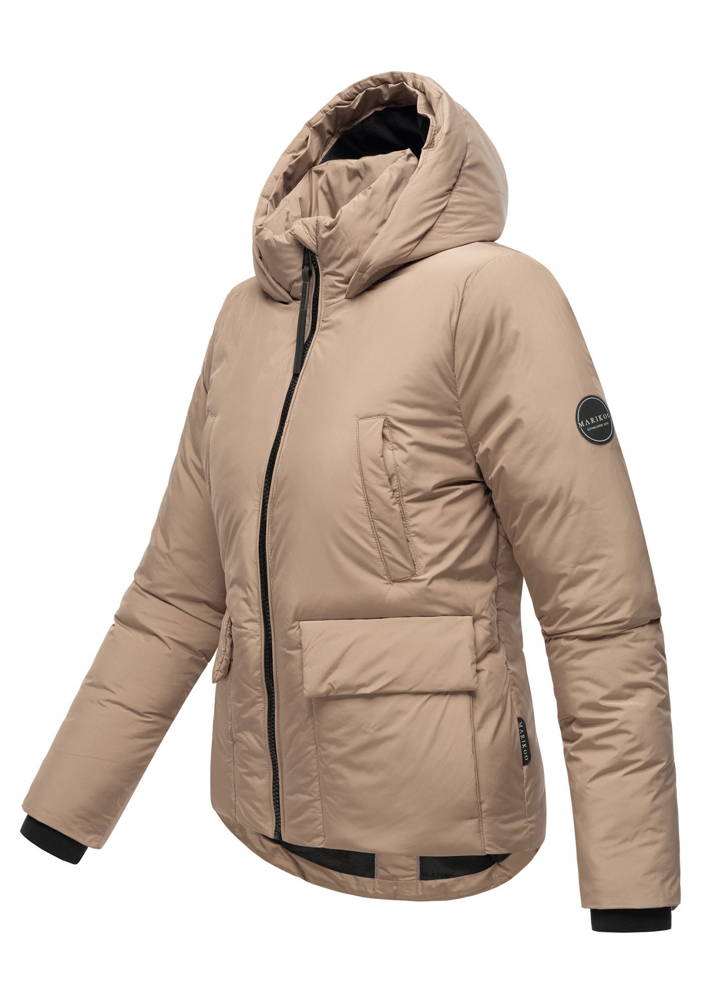 Marikoo Winterjacke »Morinaa«, mit großer Kapuze