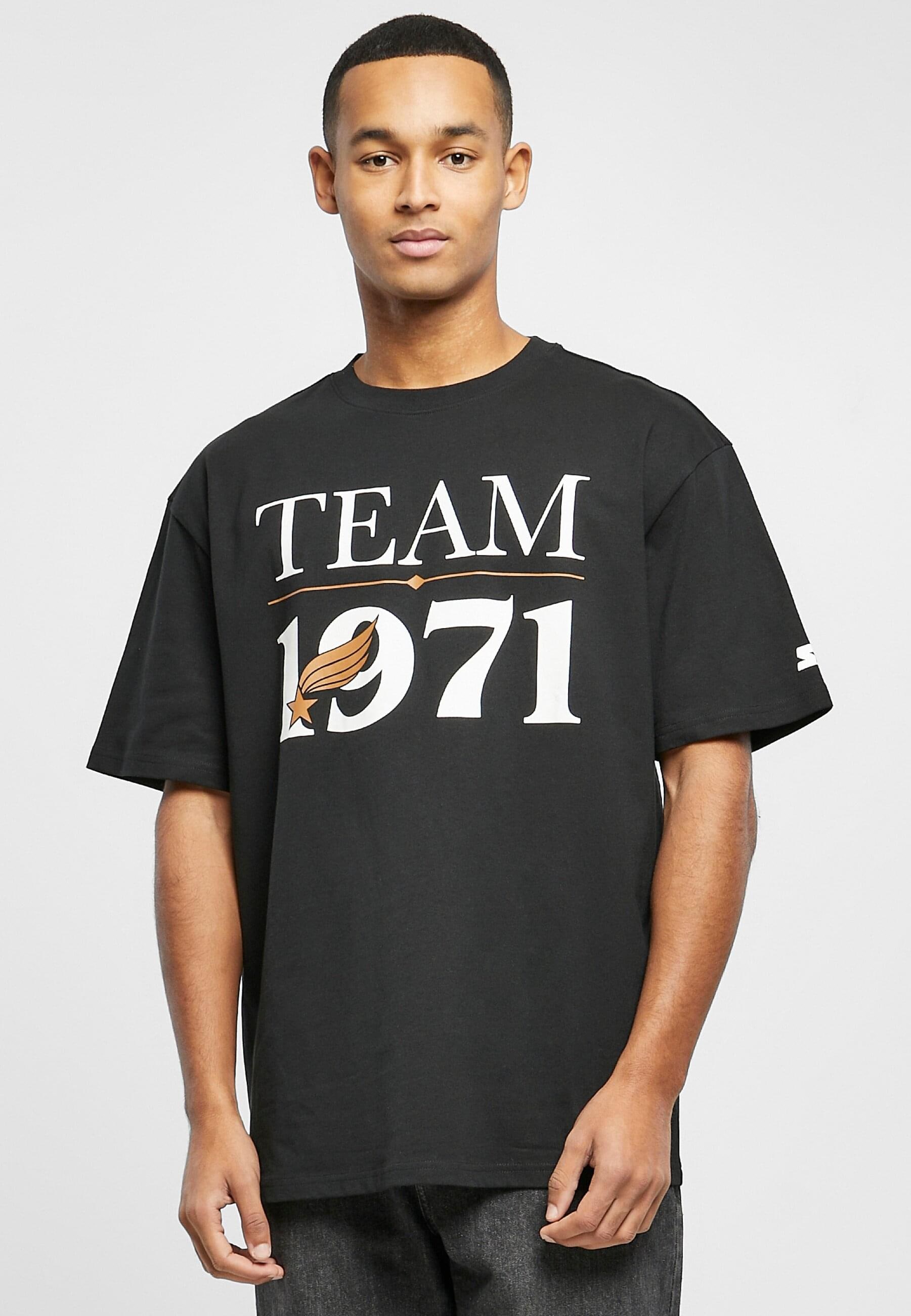 Starter Black Label T-Shirt »Starter Black Label Herren Starter Team 1971 Oversize Tee«, (1 tlg.)