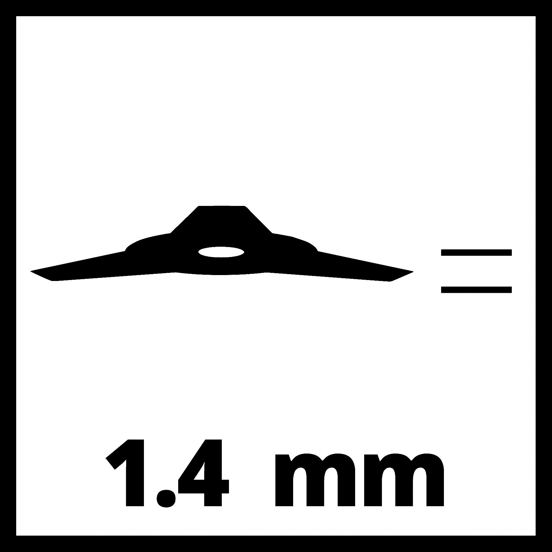 Einhell Messerklinge »Grasmesser 230«