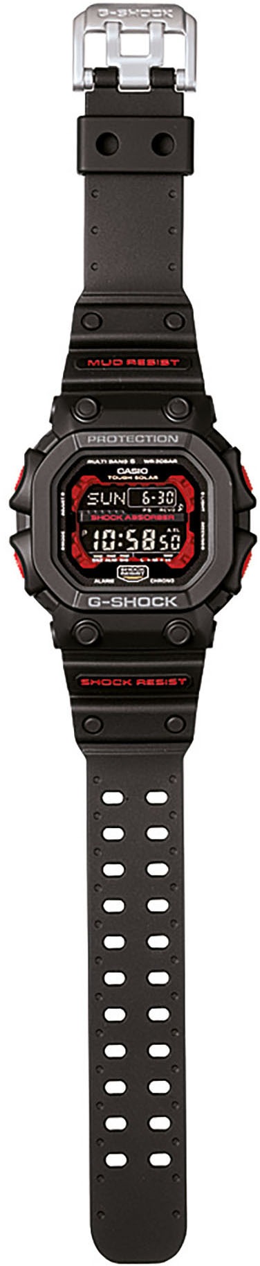 CASIO G-SHOCK Funkchronograph »GXW-56-1AER«, Solaruhr, Armbanduhr, Herrenuhr, digital, retro,bis 20 bar wasserdicht