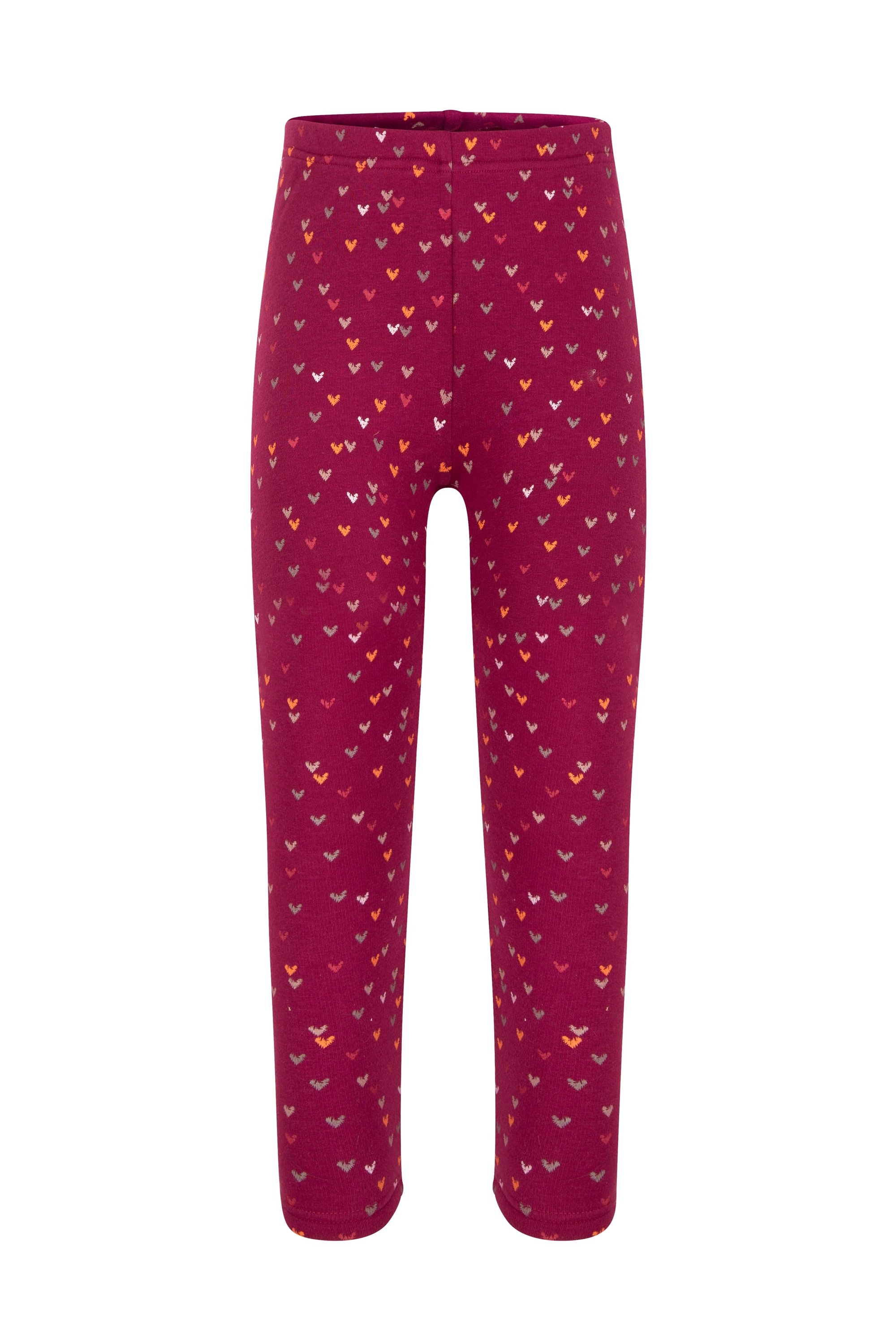 HAPPY GIRLS Mädchen Sommerkleid "leggings"berry, Gr. 110, Stoff, 100% Polyester, Kleider