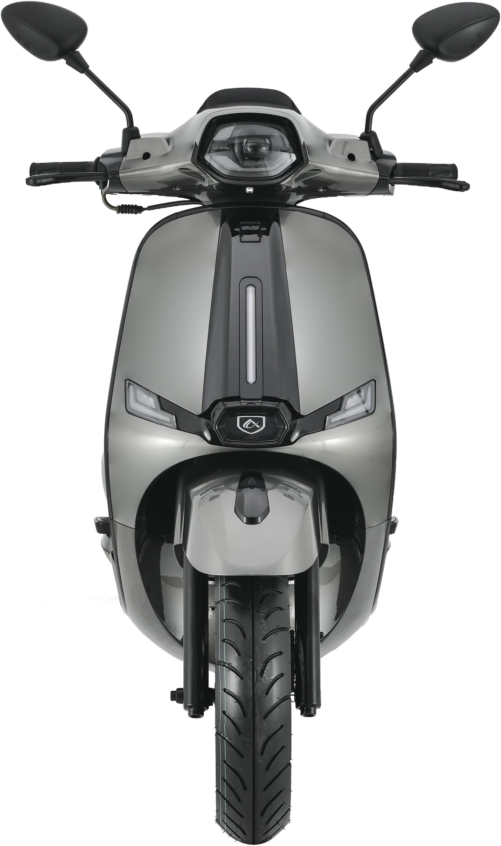 Alpha Motors Motorroller »Napoli 50 ccm 45 km/h EURO 5 (mit/ohne Topcase)«, 50 cm³, 45 km/h, Euro 5, 3,26 PS