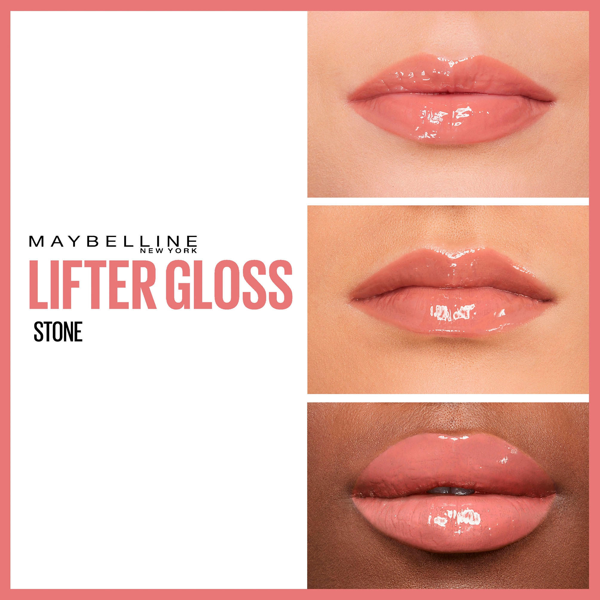 MAYBELLINE NEW YORK Lipgloss »Lifter Gloss«, mit natürlichen Inhaltstoffen