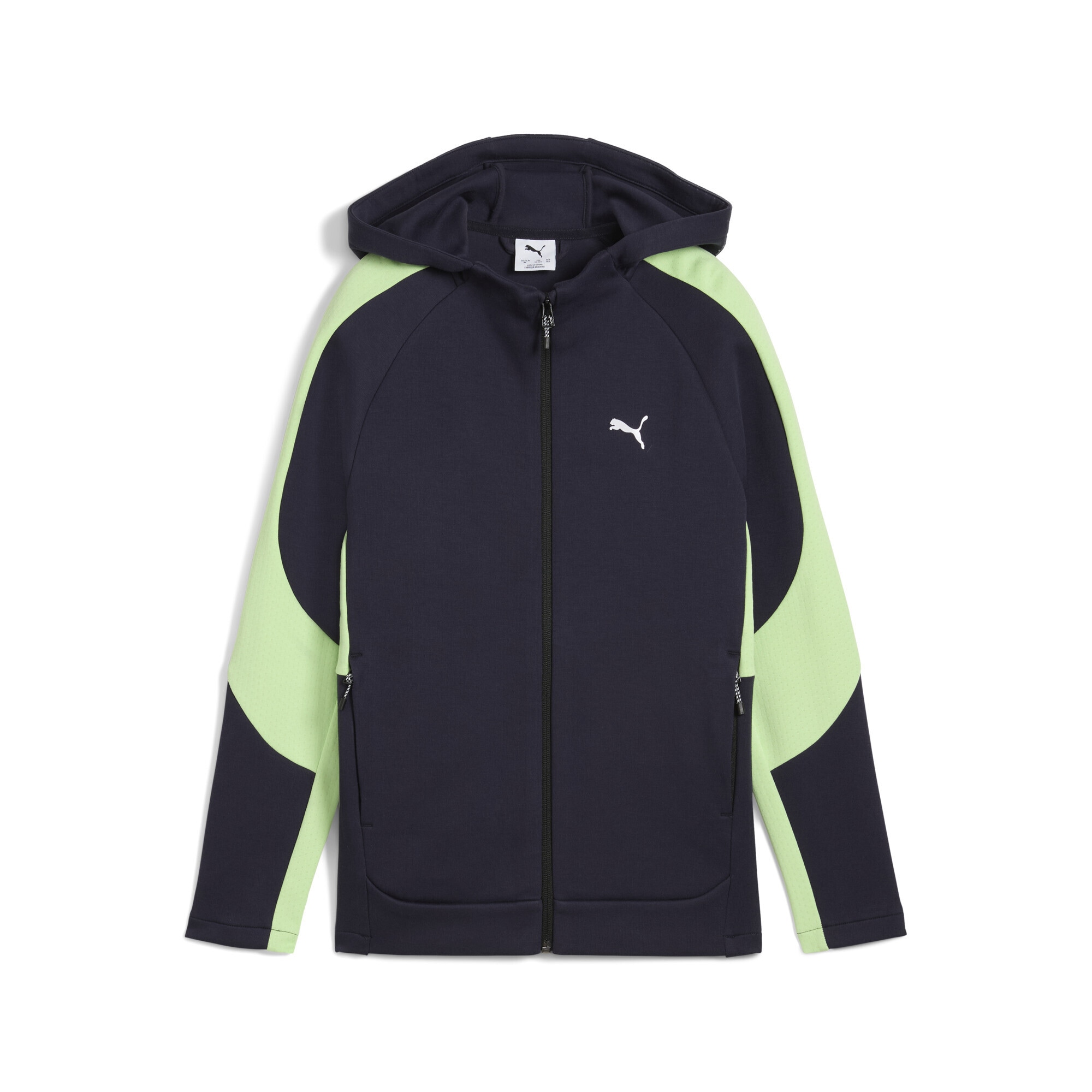 Sweatjacke »EVOSTRIPE Hoodie mit durchgehendem Reißverschluss Jungen«