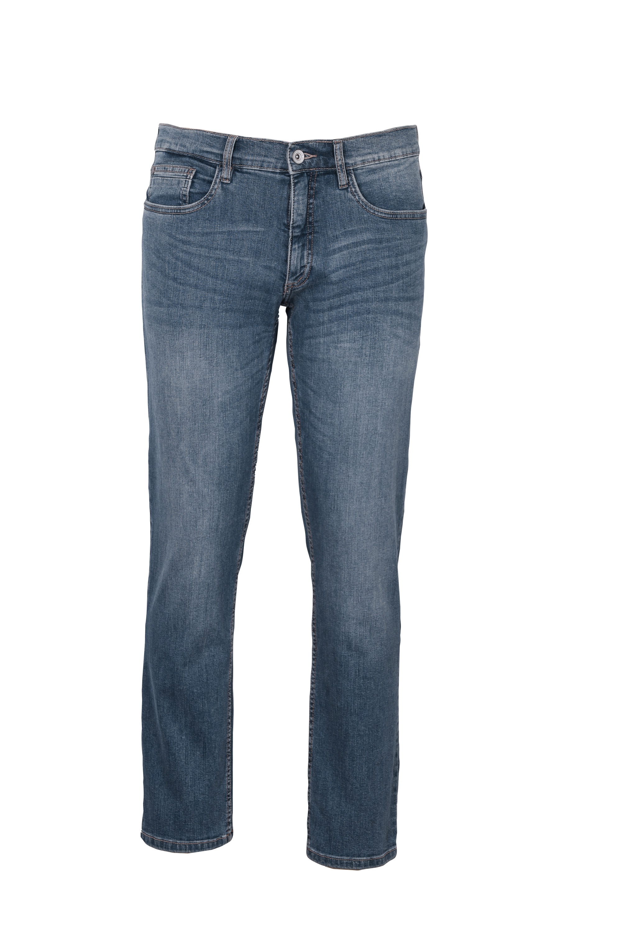 HERO by John Medoox 5-Pocket-Jeans »Portland Denim Slim Straight Stretch«, Straight Fit Casual Clean Wash Denim Jeans für Herren